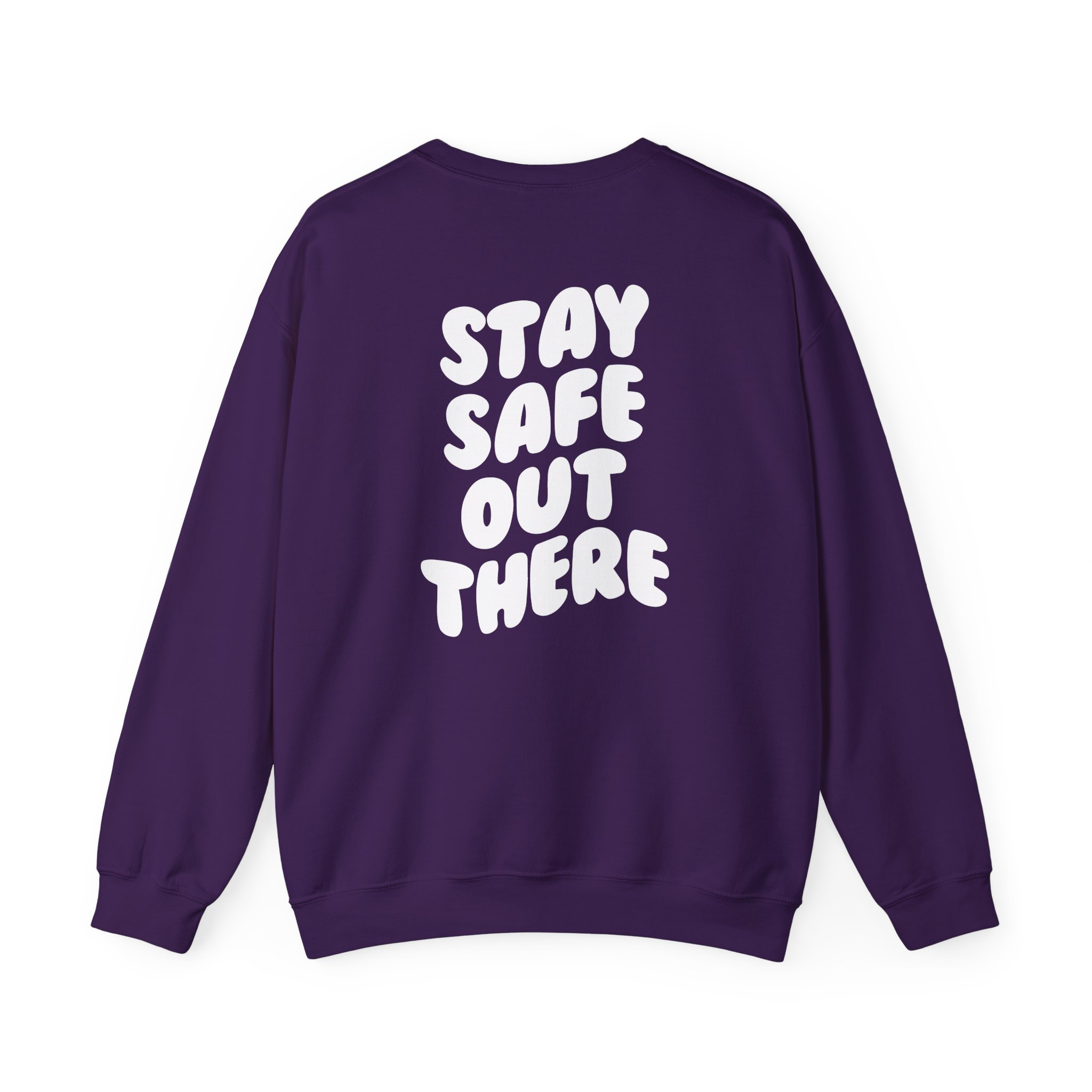 Kendall Rae Stay Safe Out There Unisex Heavy Blendâ„¢ Crewneck Sweatshirt