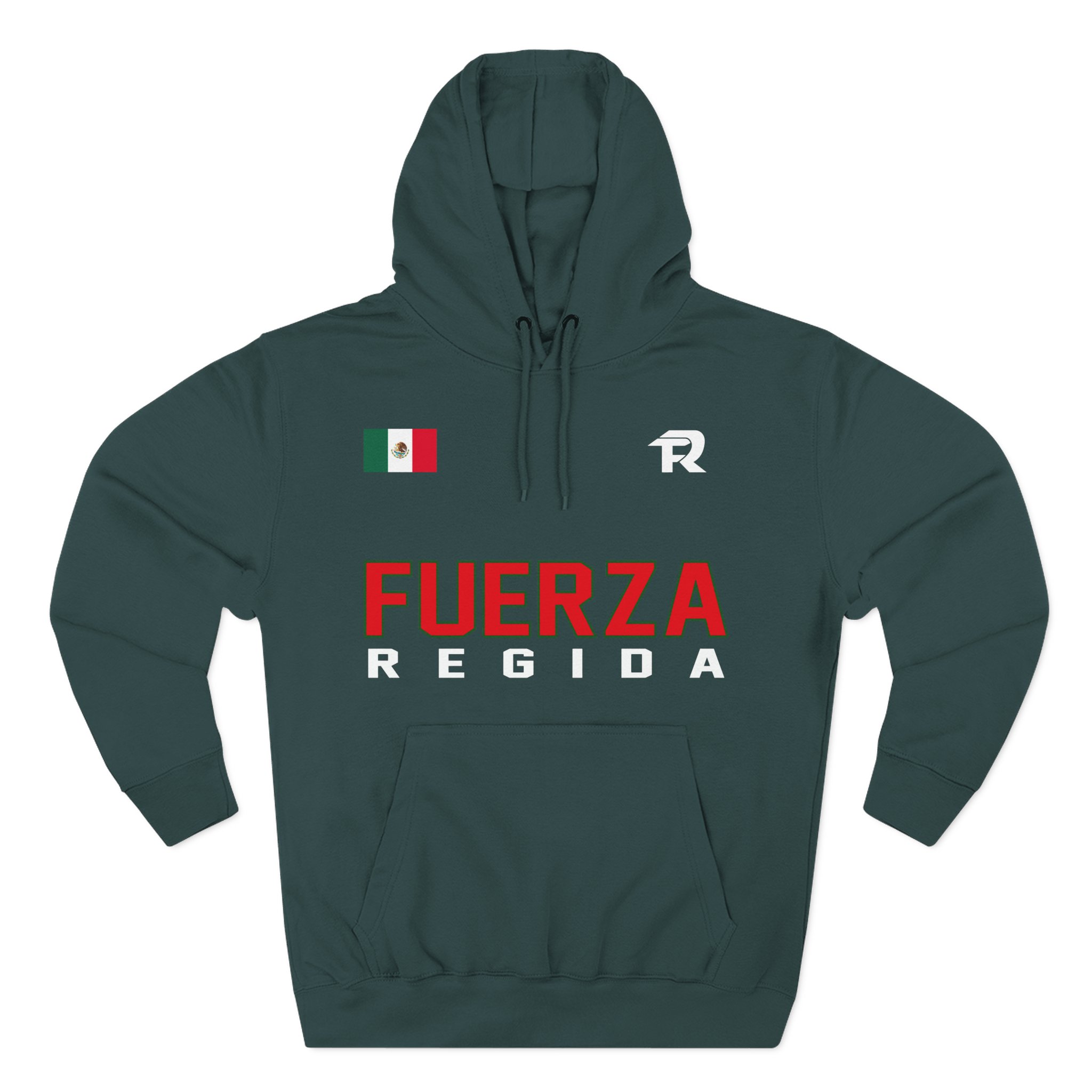 Fuerza Fuerza Independencia Three-Panel Fleece Hoodie
