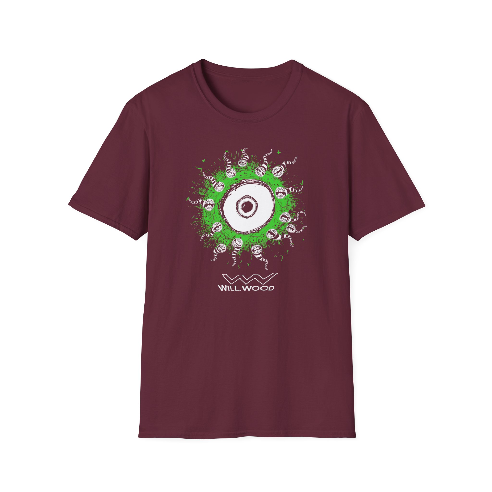 Will Wood Eye Unisex Softstyle T-Shirt