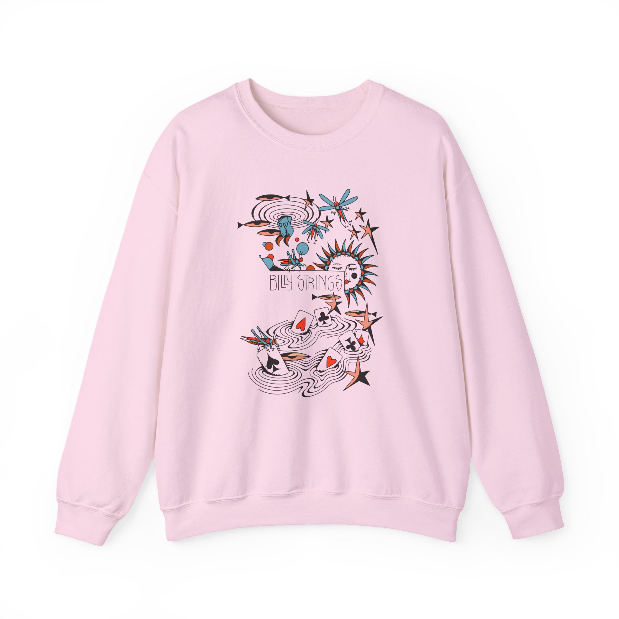 Billy Strings River of Cards Unisex Heavy Blendâ„¢ Crewneck Sweatshirt