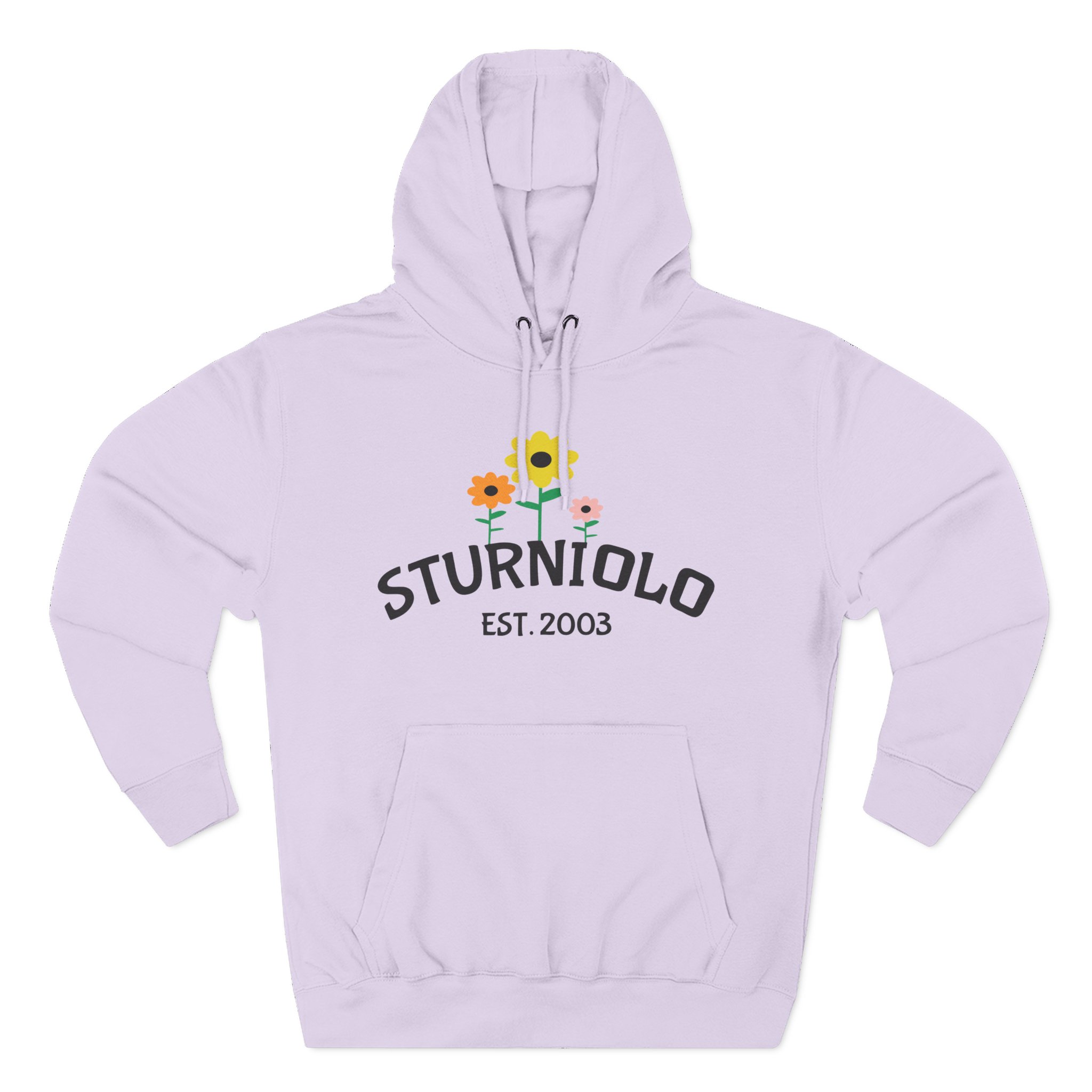 Sturniolo Flower Three-Panel Fleece Hoodie