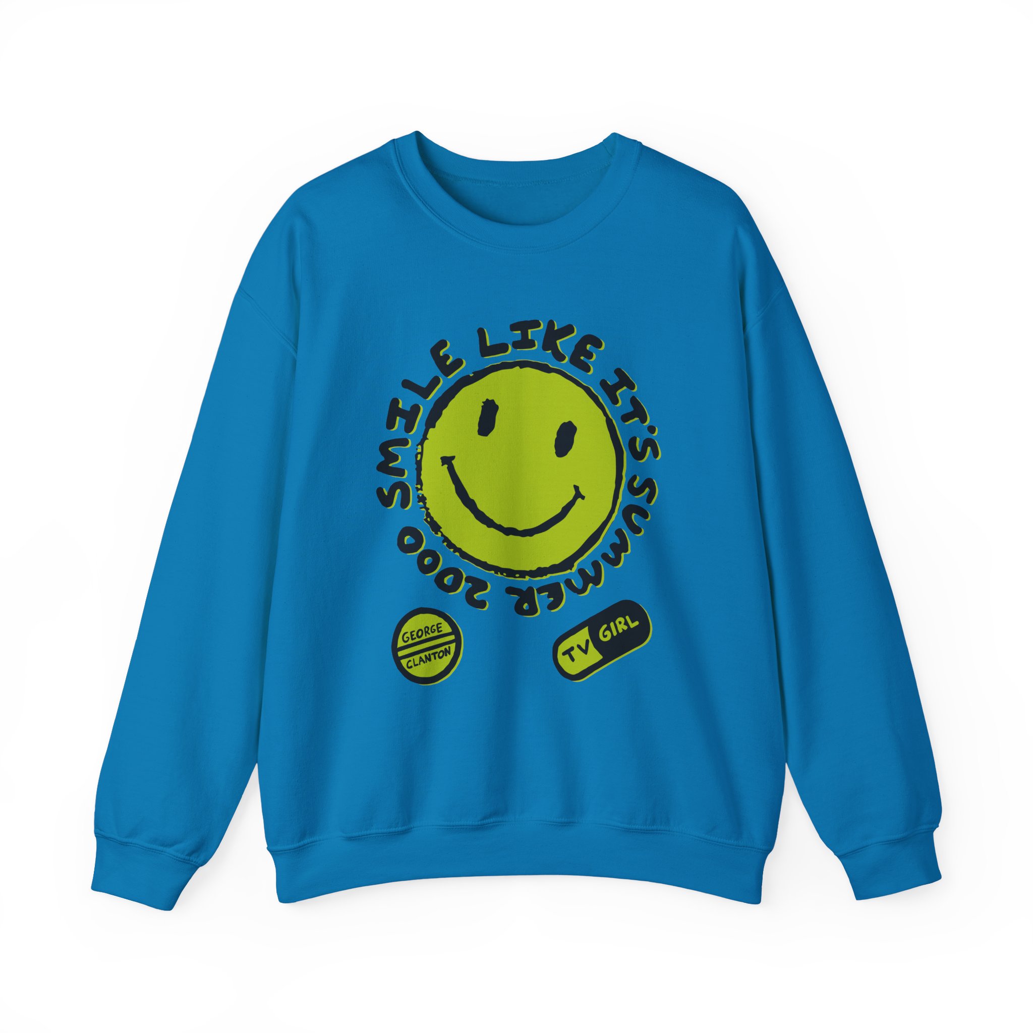 Tv Girl Smile Like It's Summer 2000 Unisex Heavy Blendâ„¢ Crewneck Sweatshirt