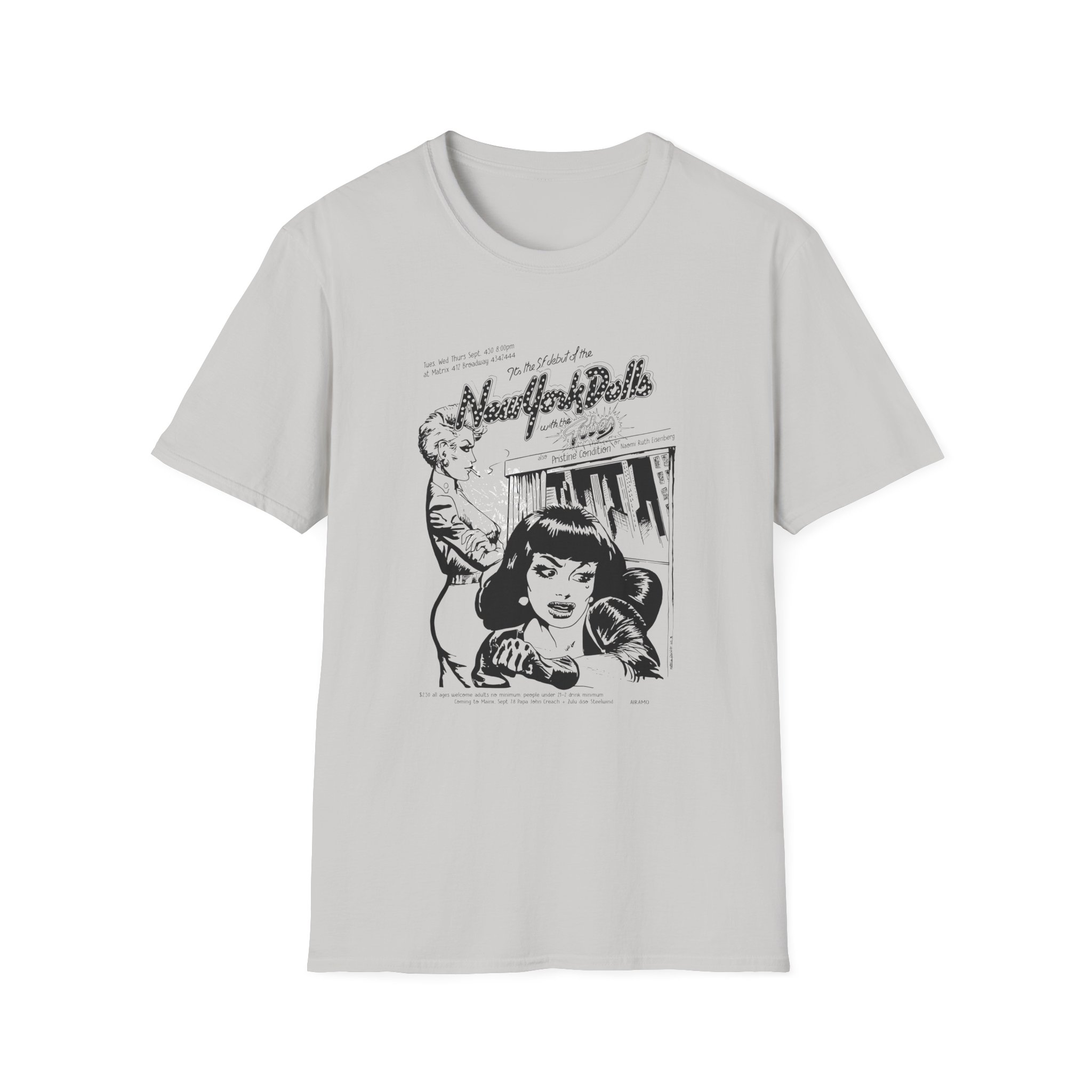 New York Dolls Unisex Softstyle T-Shirt