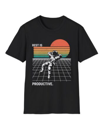 Elyse Myers: Rest is Productive Unisex Softstyle T-Shirt