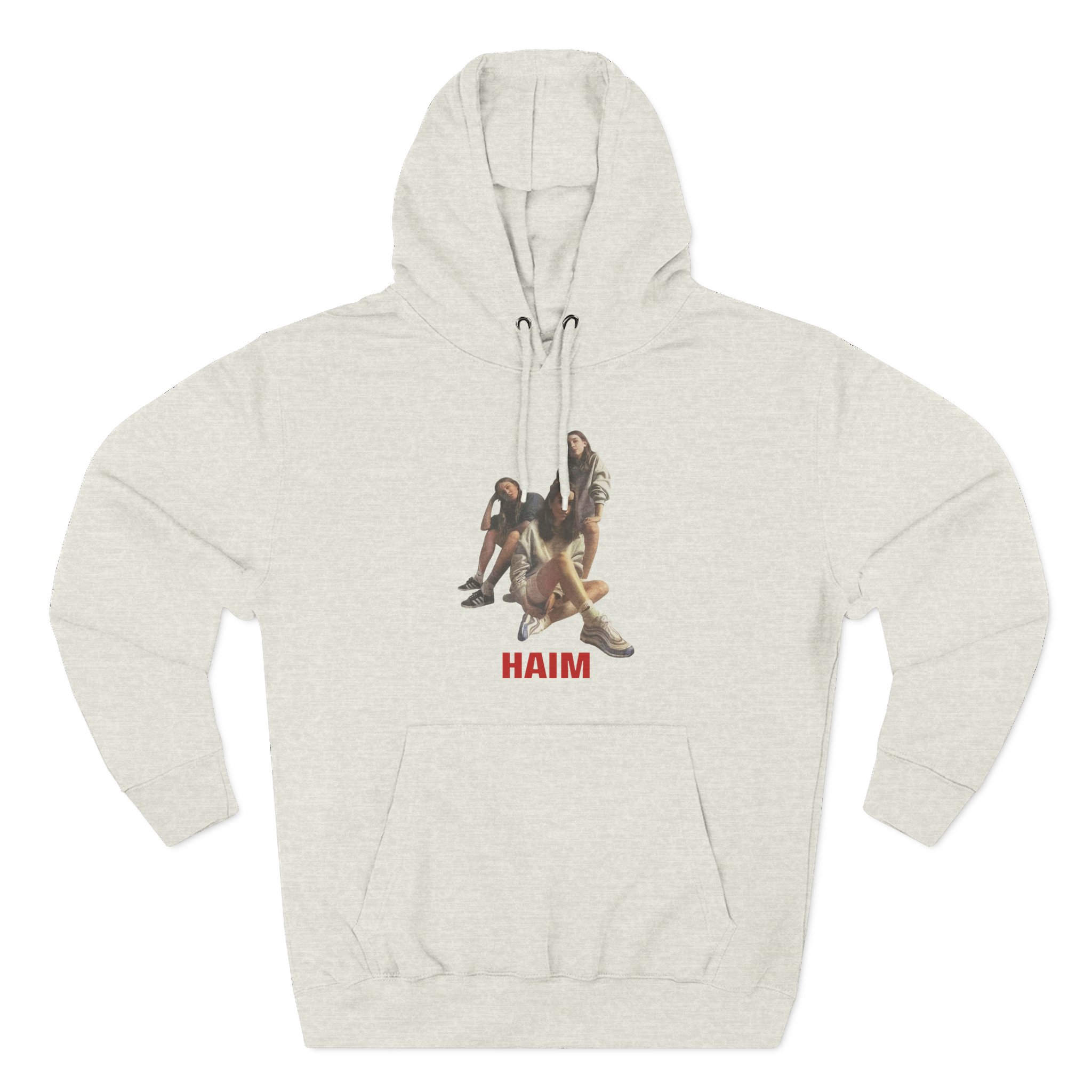 Haim Concert From the Year They Played Three-Panel Fleece Hoodie
