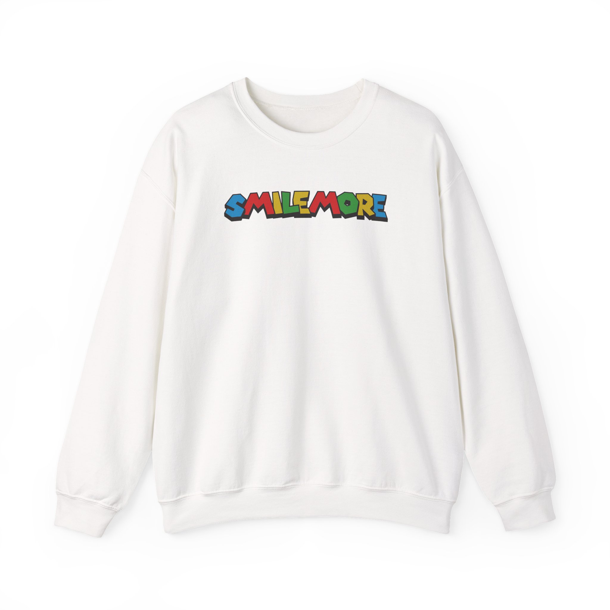 Roman Atwood Colorful Smile More Unisex Heavy Blendâ„¢ Crewneck Sweatshirt