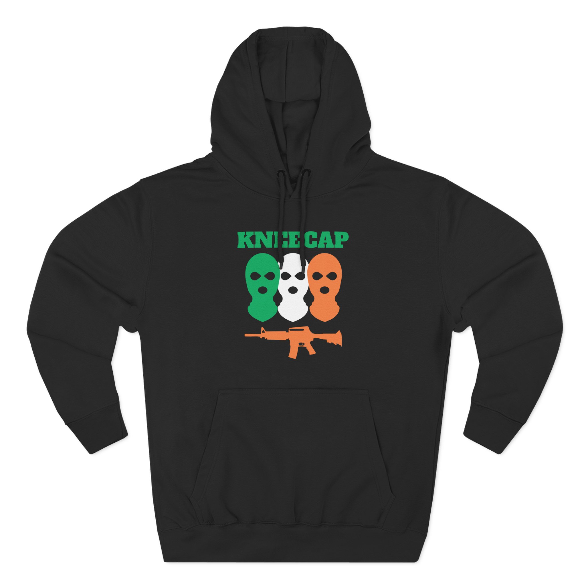 Kneecap Three-Panel Fleece Hoodie