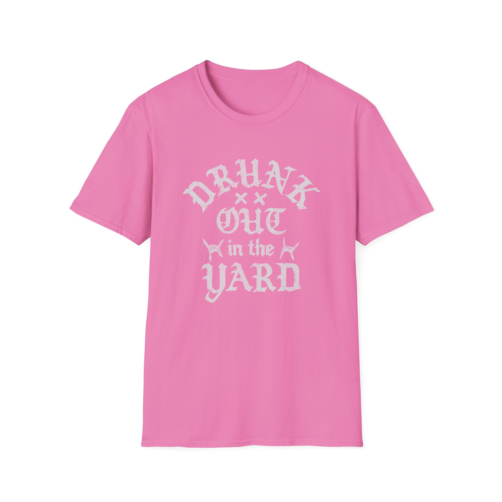 Hardy Drunk Out in the Yard Unisex Softstyle T-Shirt