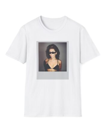 Miley Cyrus Polaroid Photo Unisex Softstyle T-Shirt