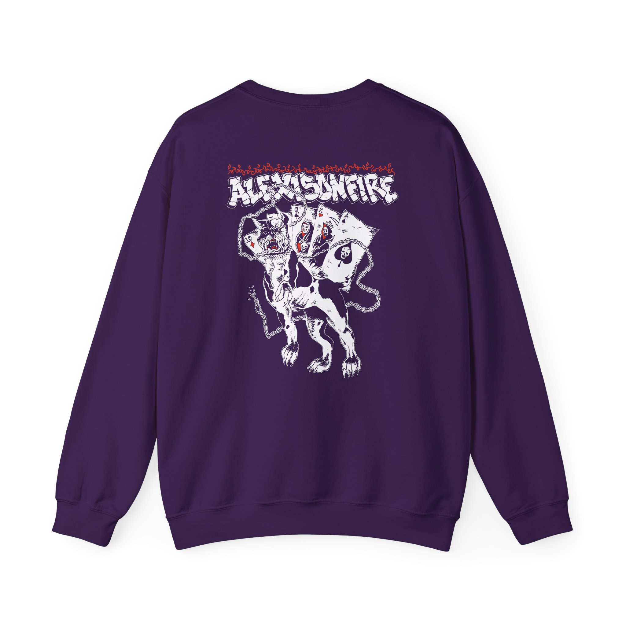 Alexisonfire Dog Chain Unisex Heavy Blendâ„¢ Crewneck Sweatshirt