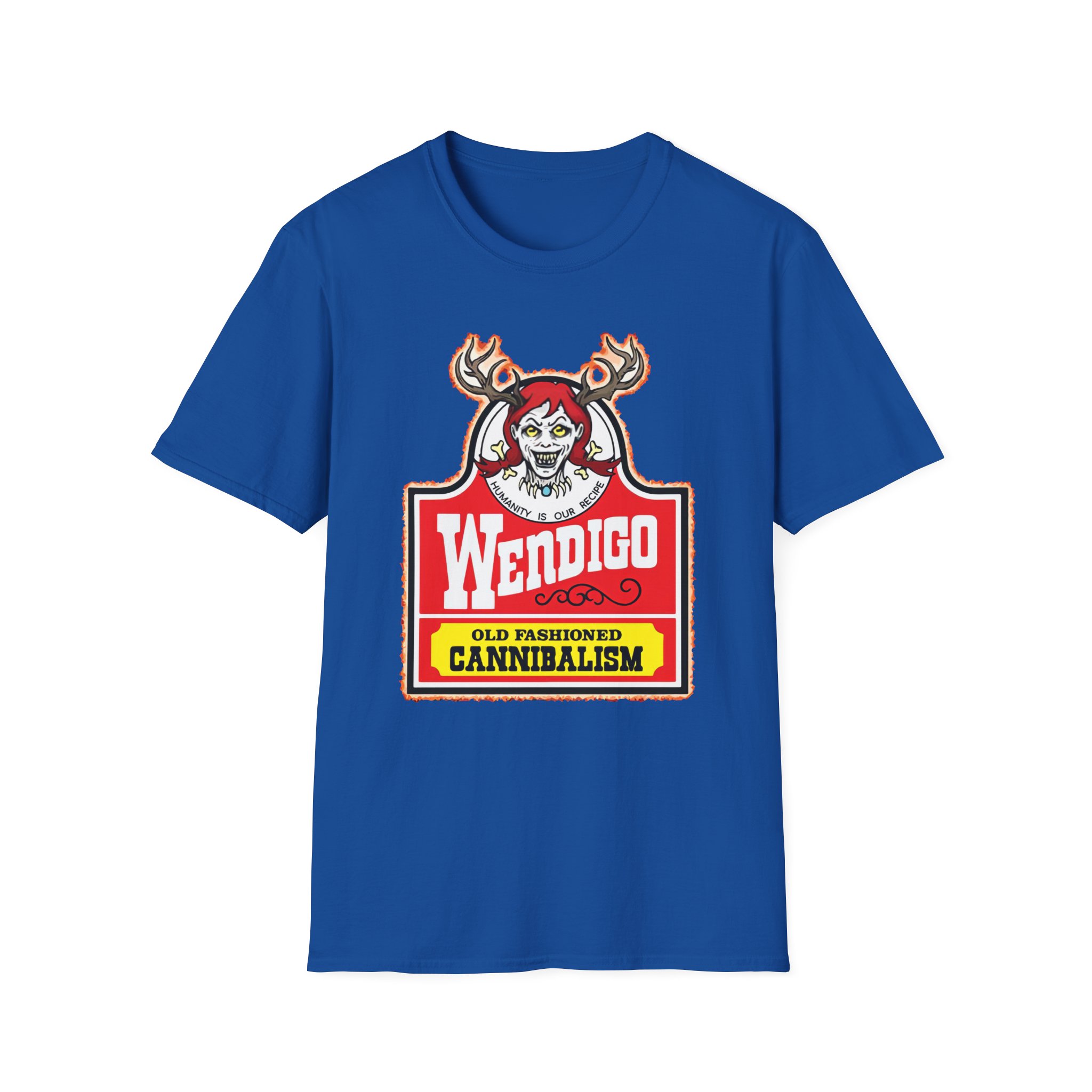 Wendigo Old Fashioned Cannibalism Unisex Softstyle T-Shirt