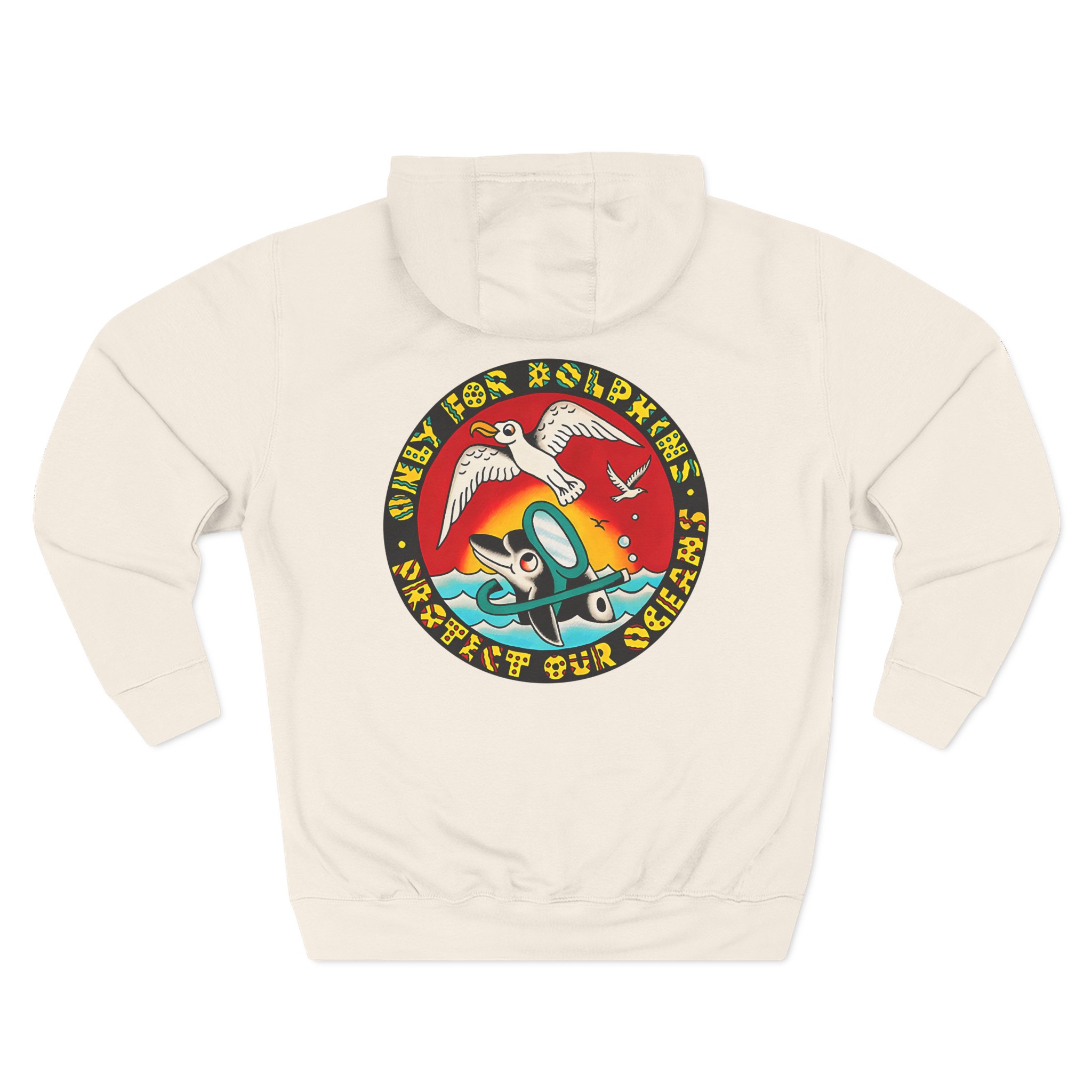 Action Bronson Only for Dolphins Three-Panel Fleece Hoodie