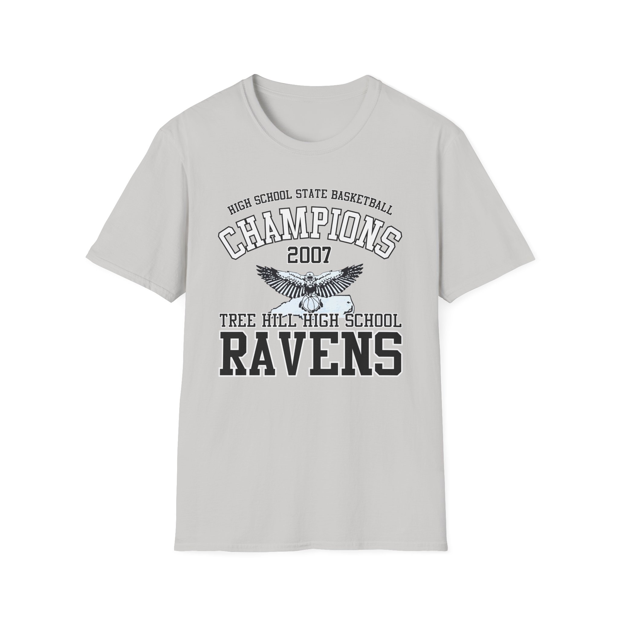 Tree Hill Ravens High School Champions One Tree Hill Unisex Softstyle T-Shirt
