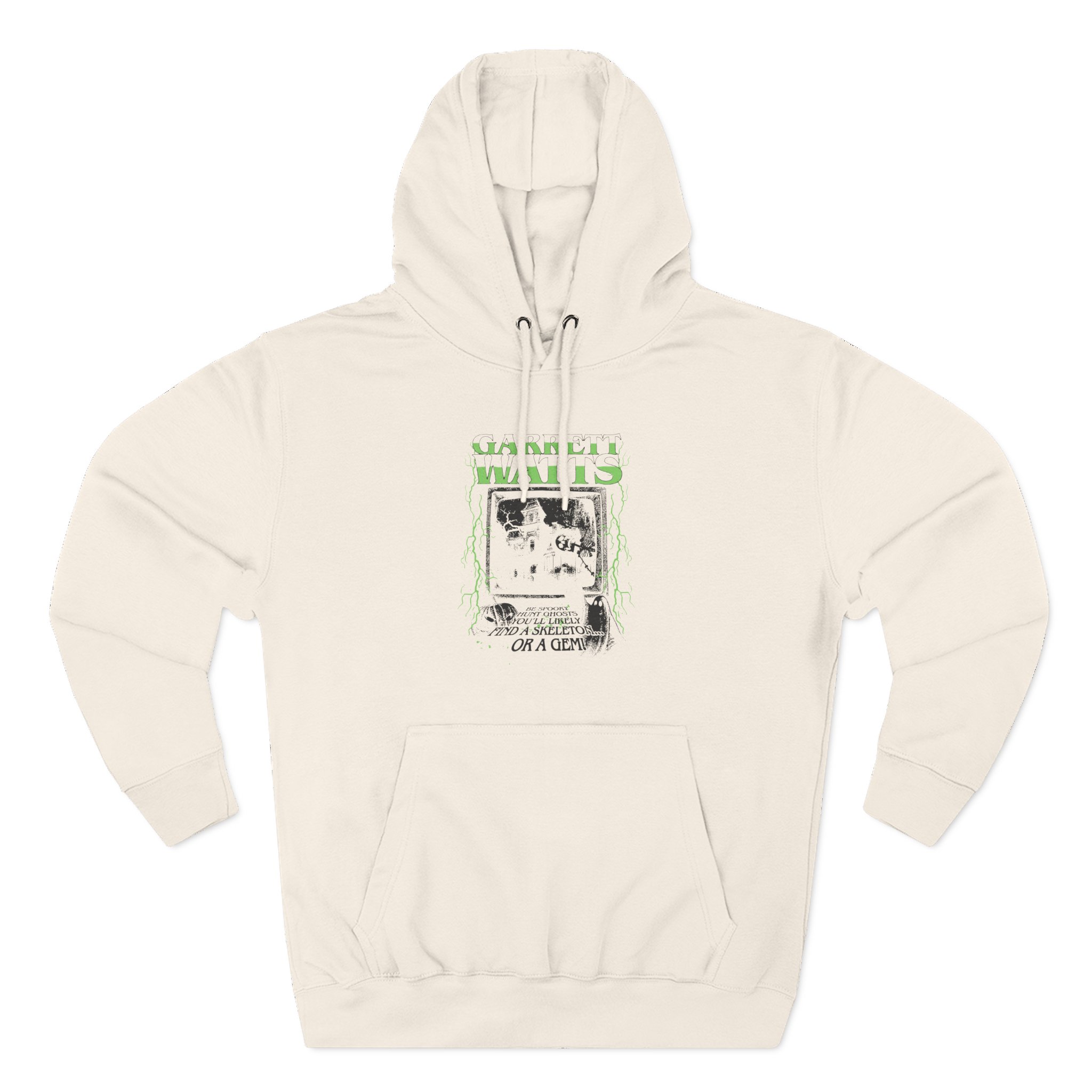 Garrett Watts the Haunted Glow Three-Panel Fleece Hoodie