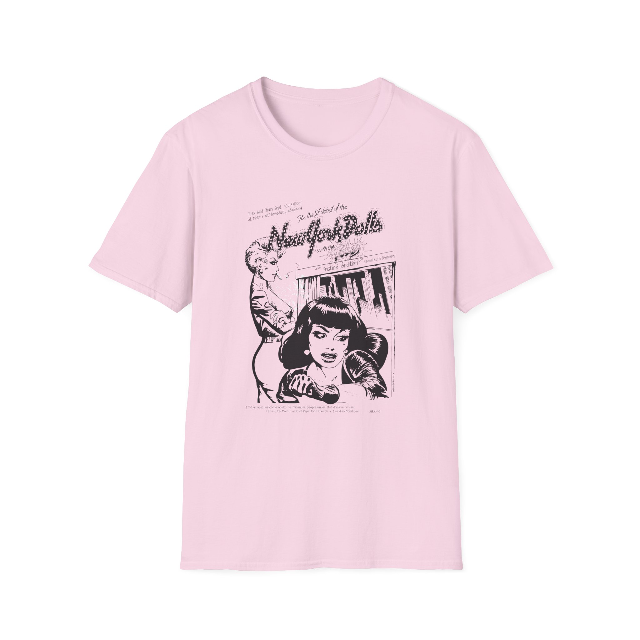 New York Dolls Unisex Softstyle T-Shirt