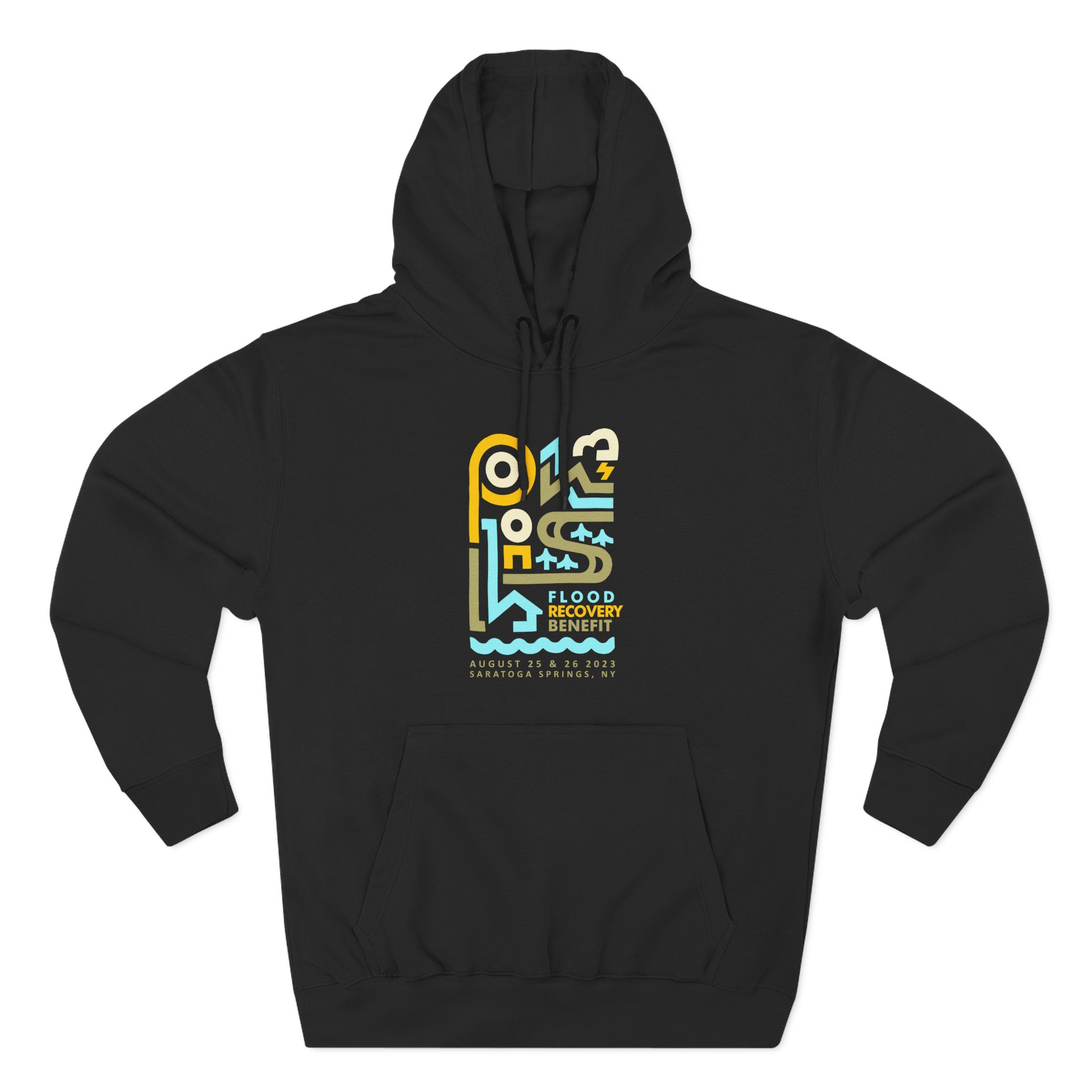 Phish Rise Above Three-Panel Fleece Hoodie