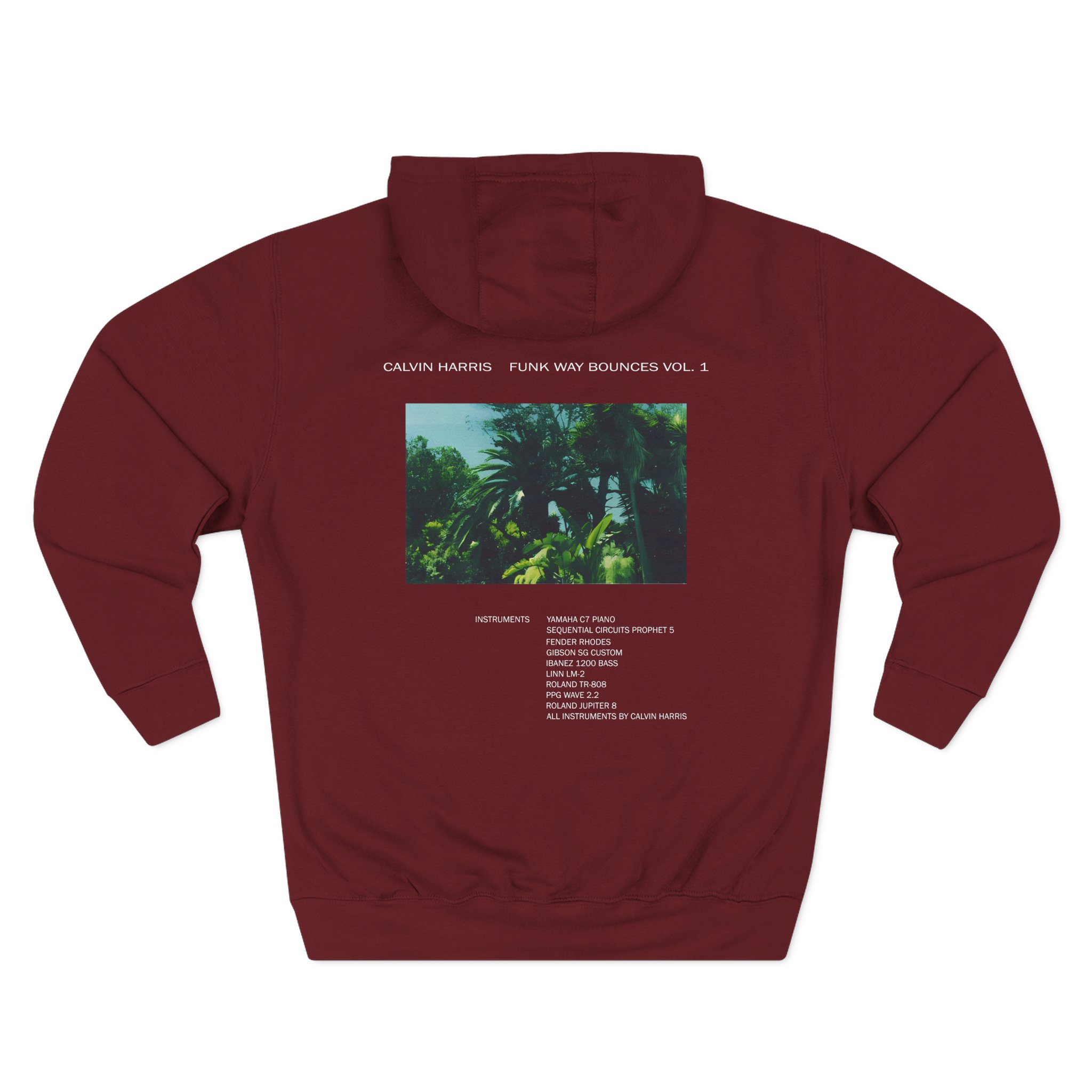 Calvin Harris Slide Three-Panel Fleece Hoodie