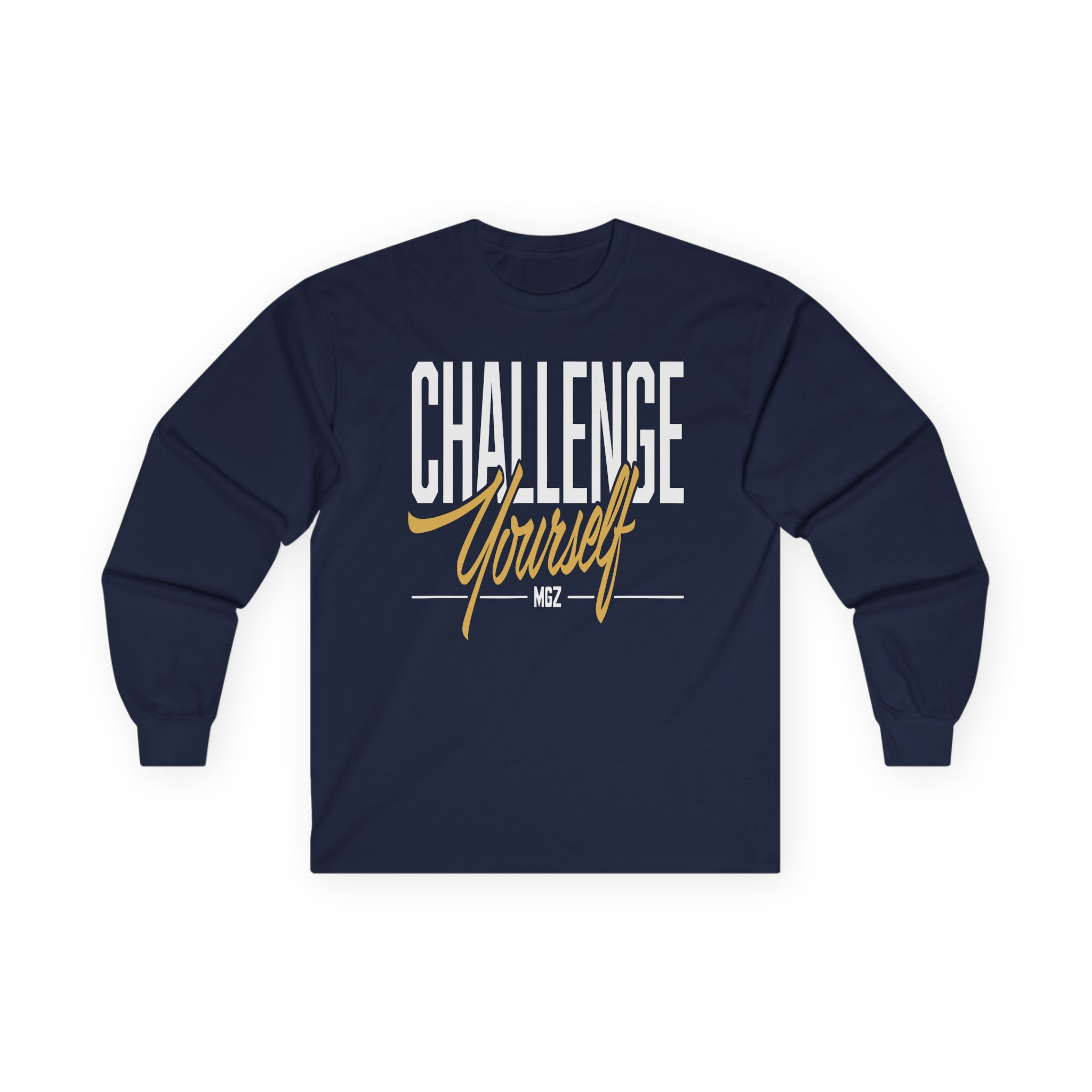 Morgz Mgz Challenge Yourself Unisex Ultra Cotton Long Sleeve Tee