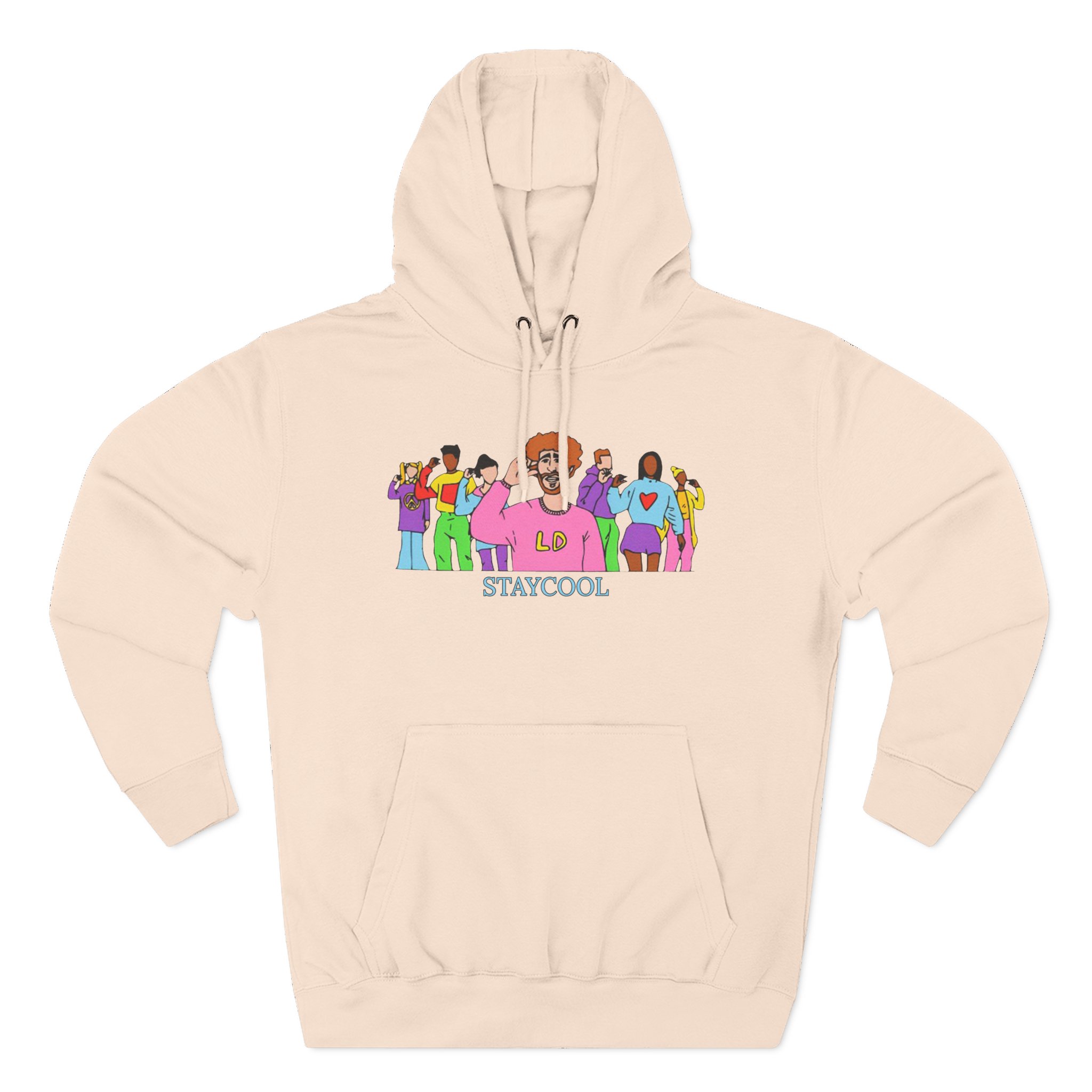 Lil Dicky Three-Panel Fleece Hoodie