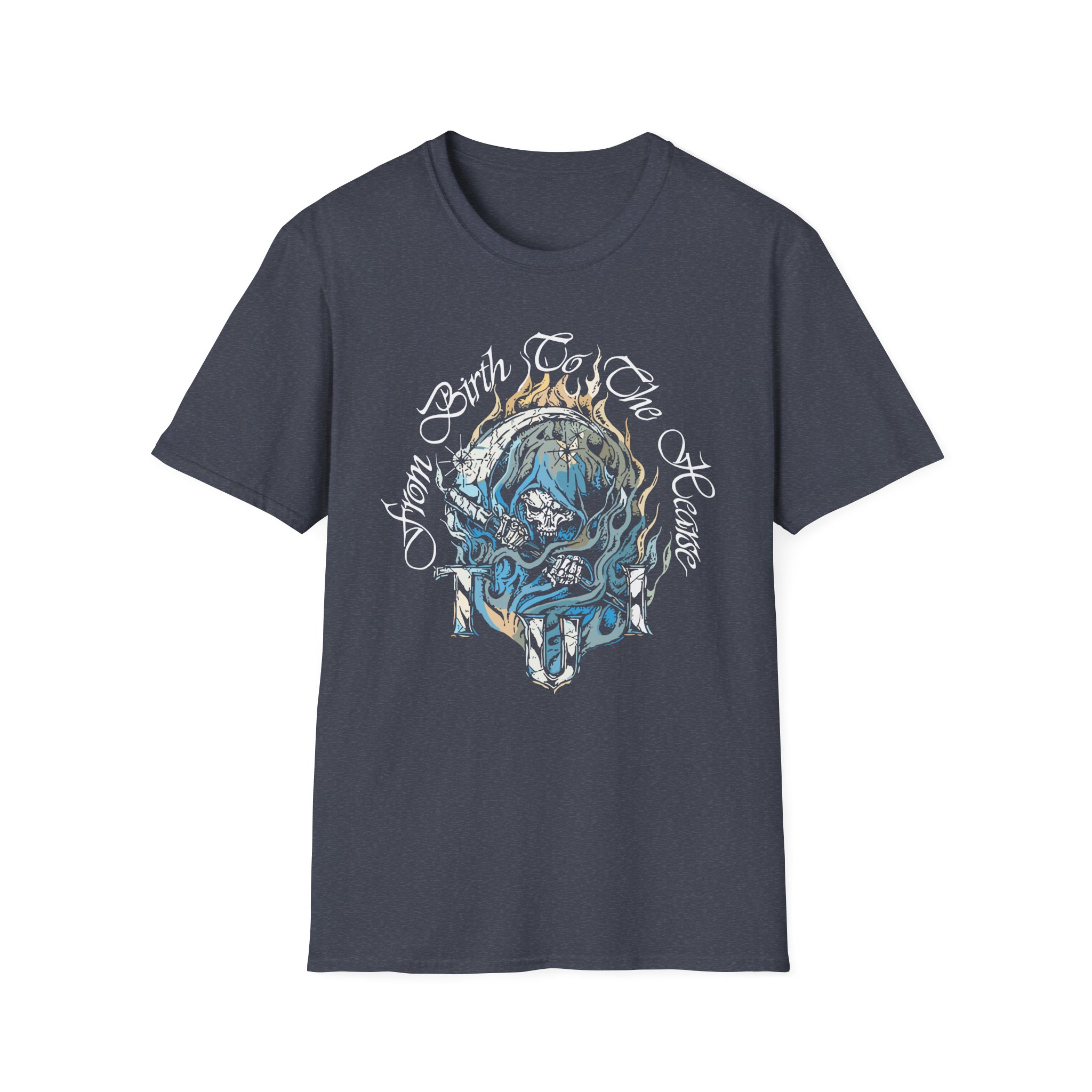 Trapped Under Ice Birth to Hearse Unisex Softstyle T-Shirt