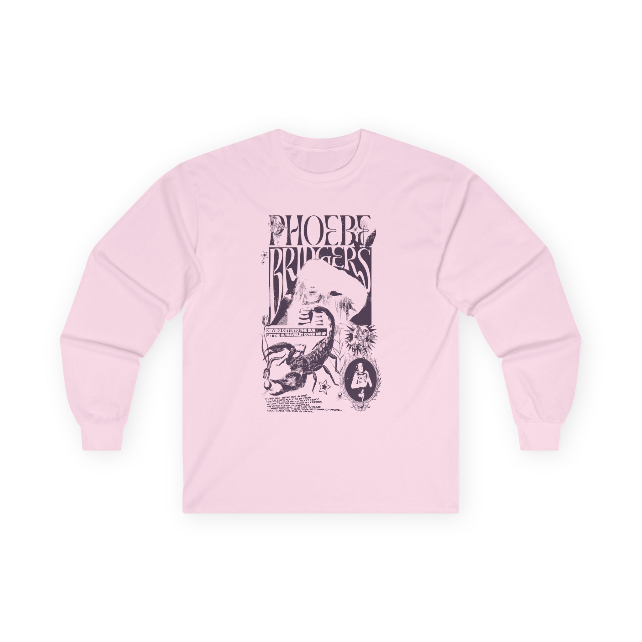 Phoebe Bridgers I Know the End Natural Unisex Ultra Cotton Long Sleeve Tee