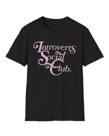 Kallmekris Introverts Social Club Unisex Softstyle T-Shirt