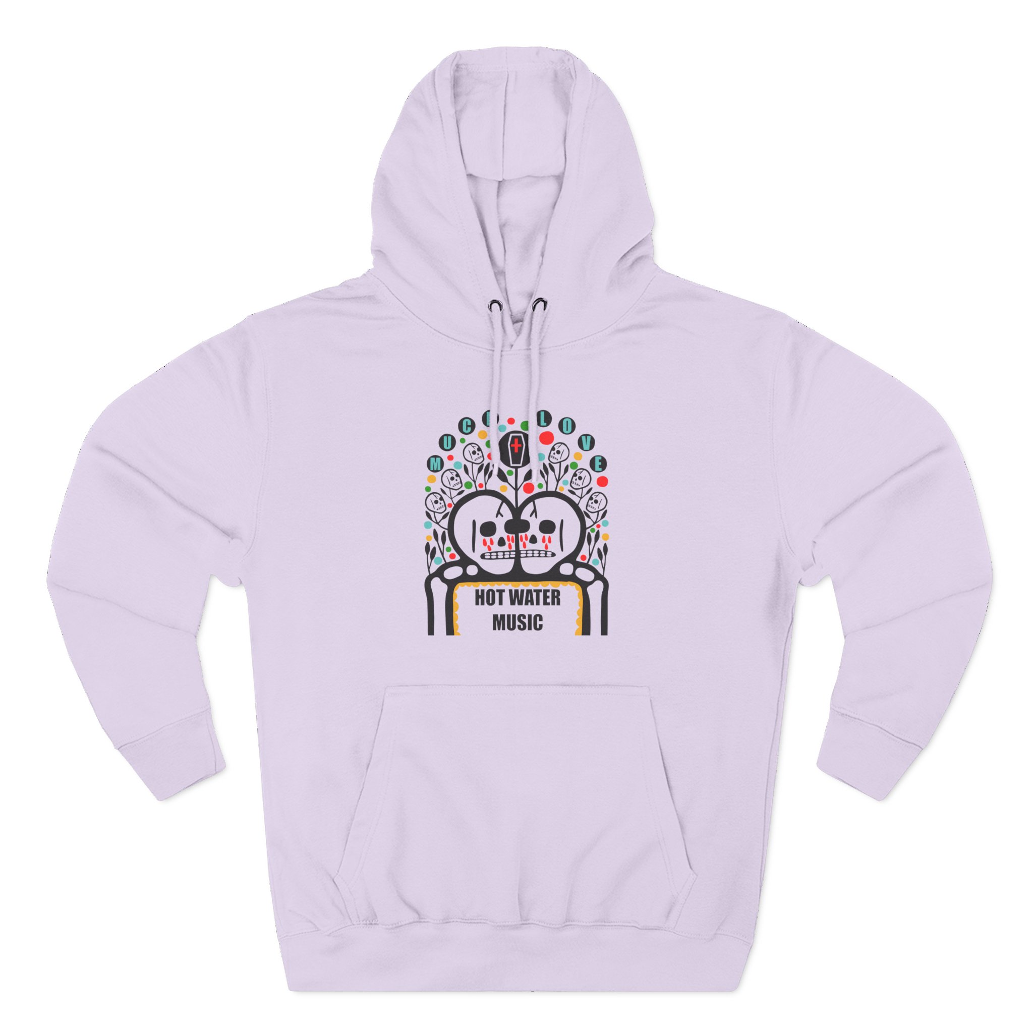 Hot Water Music Much Love Three-Panel Fleece Hoodie