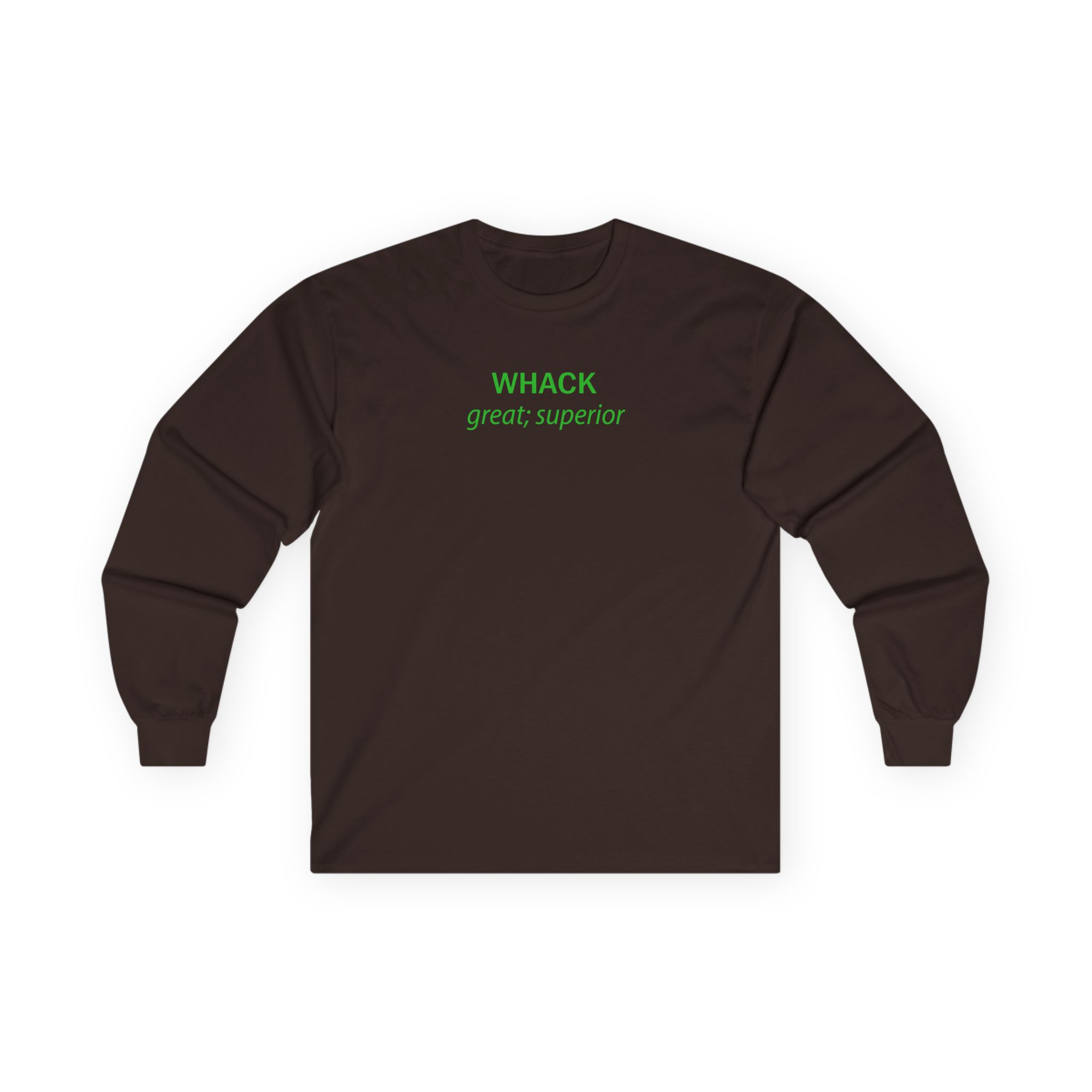 Tierra Whack Great Superior Unisex Ultra Cotton Long Sleeve Tee