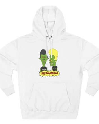 Nekrogoblikon Three-Panel Fleece Hoodie