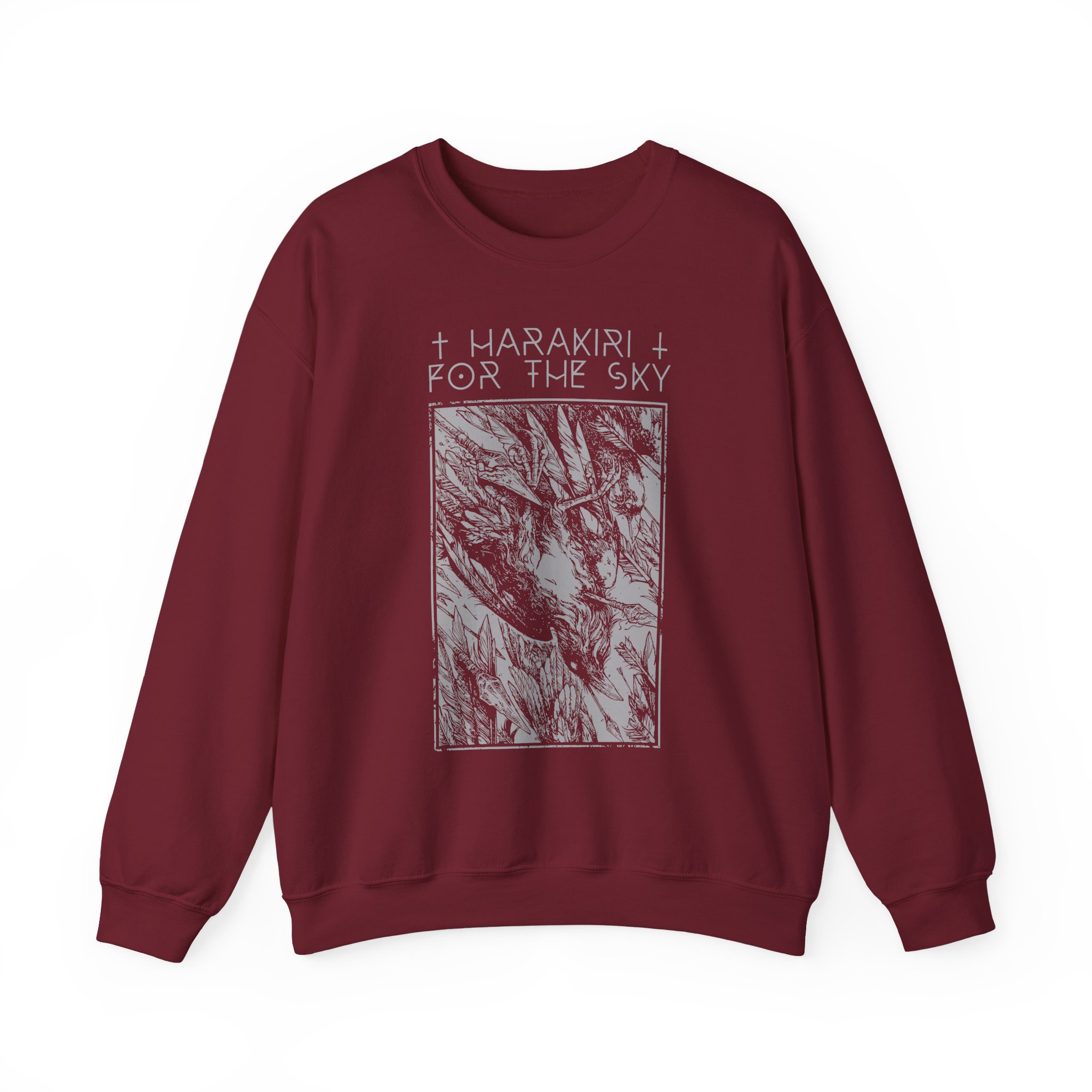 Harakiri For The Sky Feather Unisex Heavy Blendâ„¢ Crewneck Sweatshirt