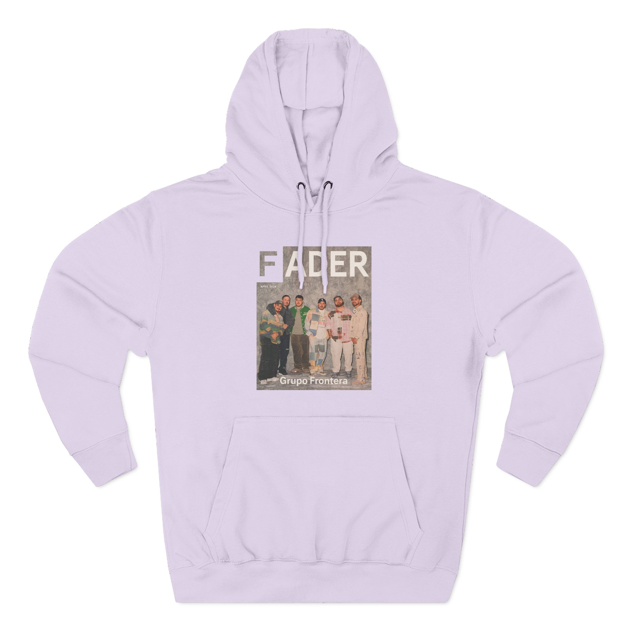 Grupo Frontera the Fader Cover Three-Panel Fleece Hoodie