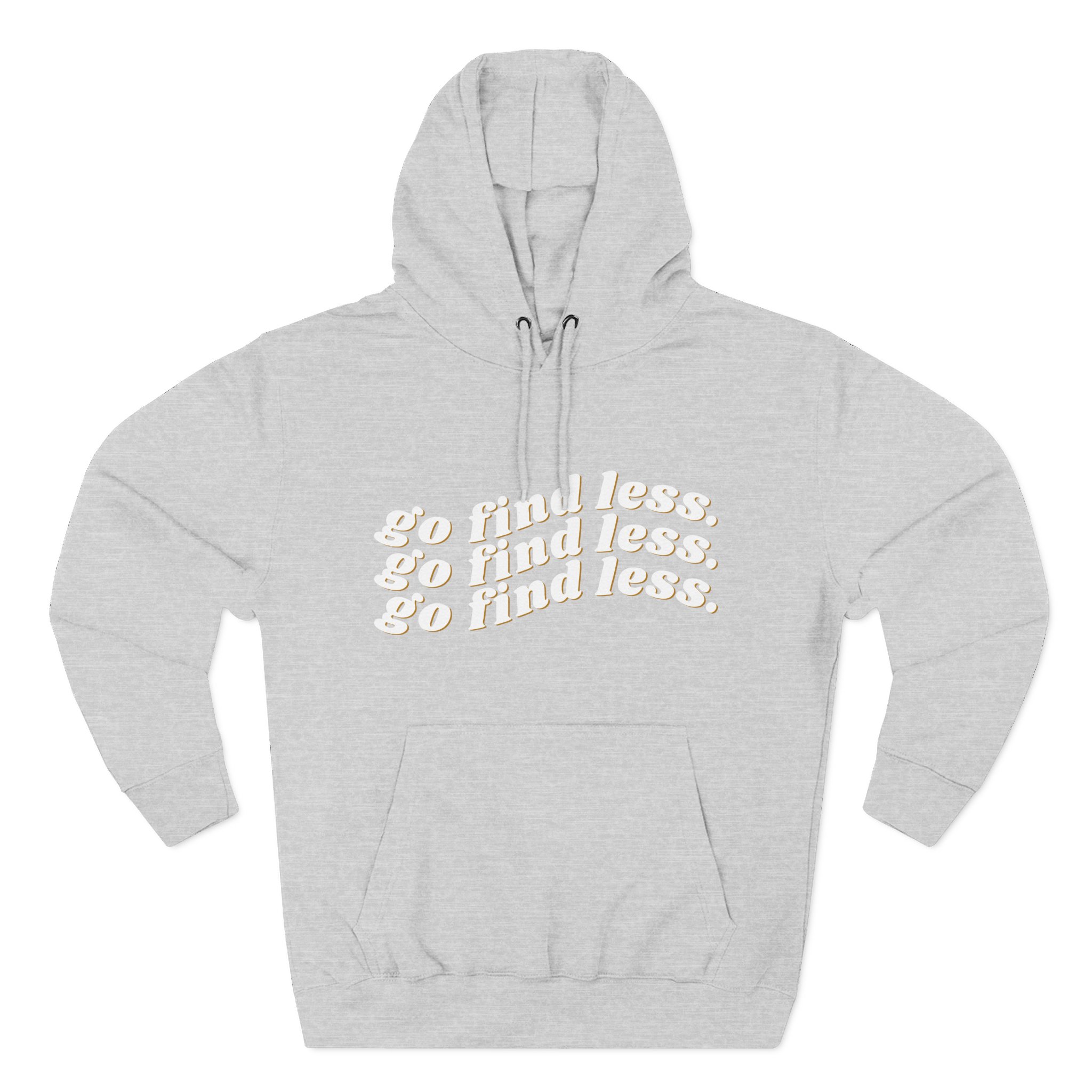 Elyse Myers Go Find Less Three-Panel Fleece Hoodie
