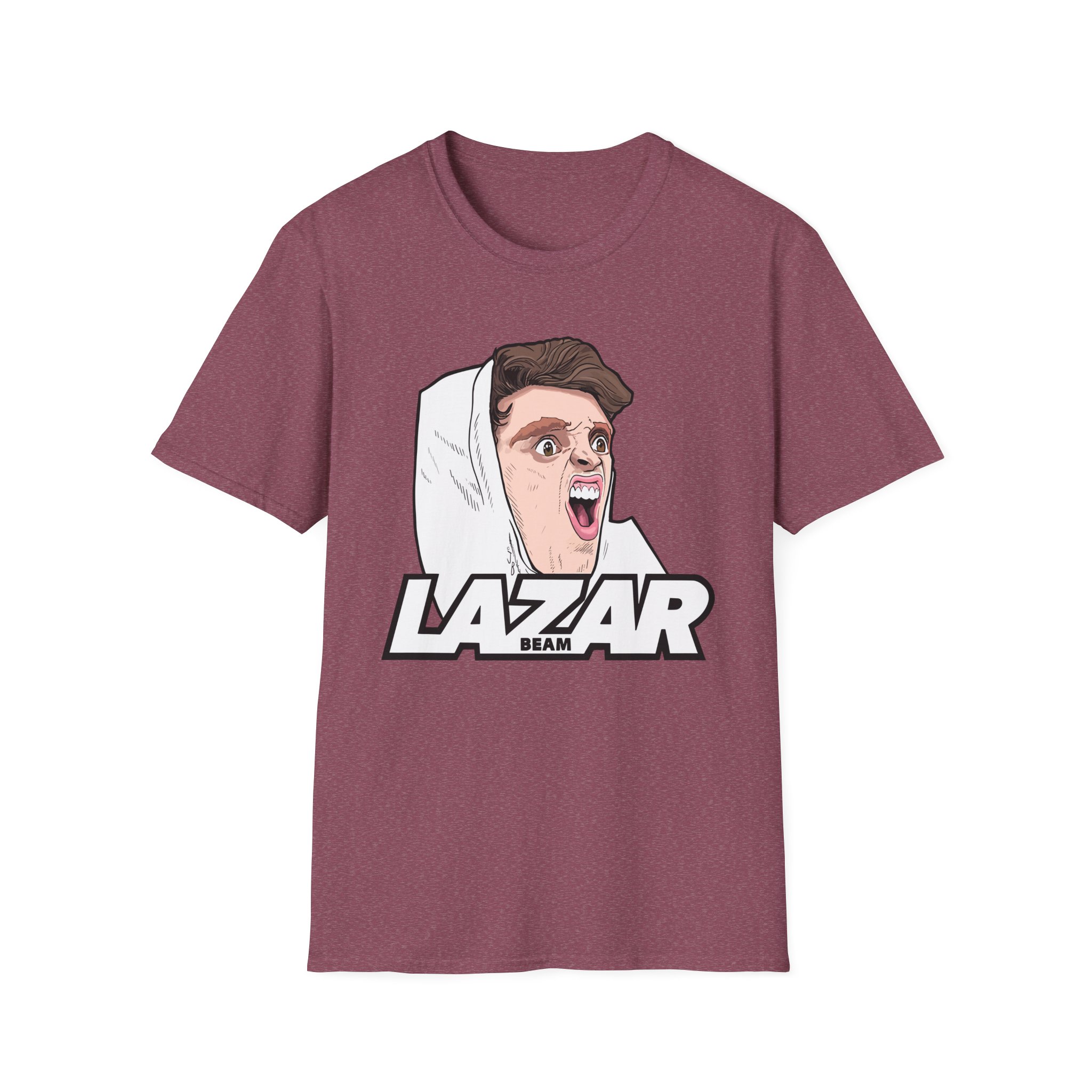 Lazar Silly Face Unisex Softstyle T-Shirt