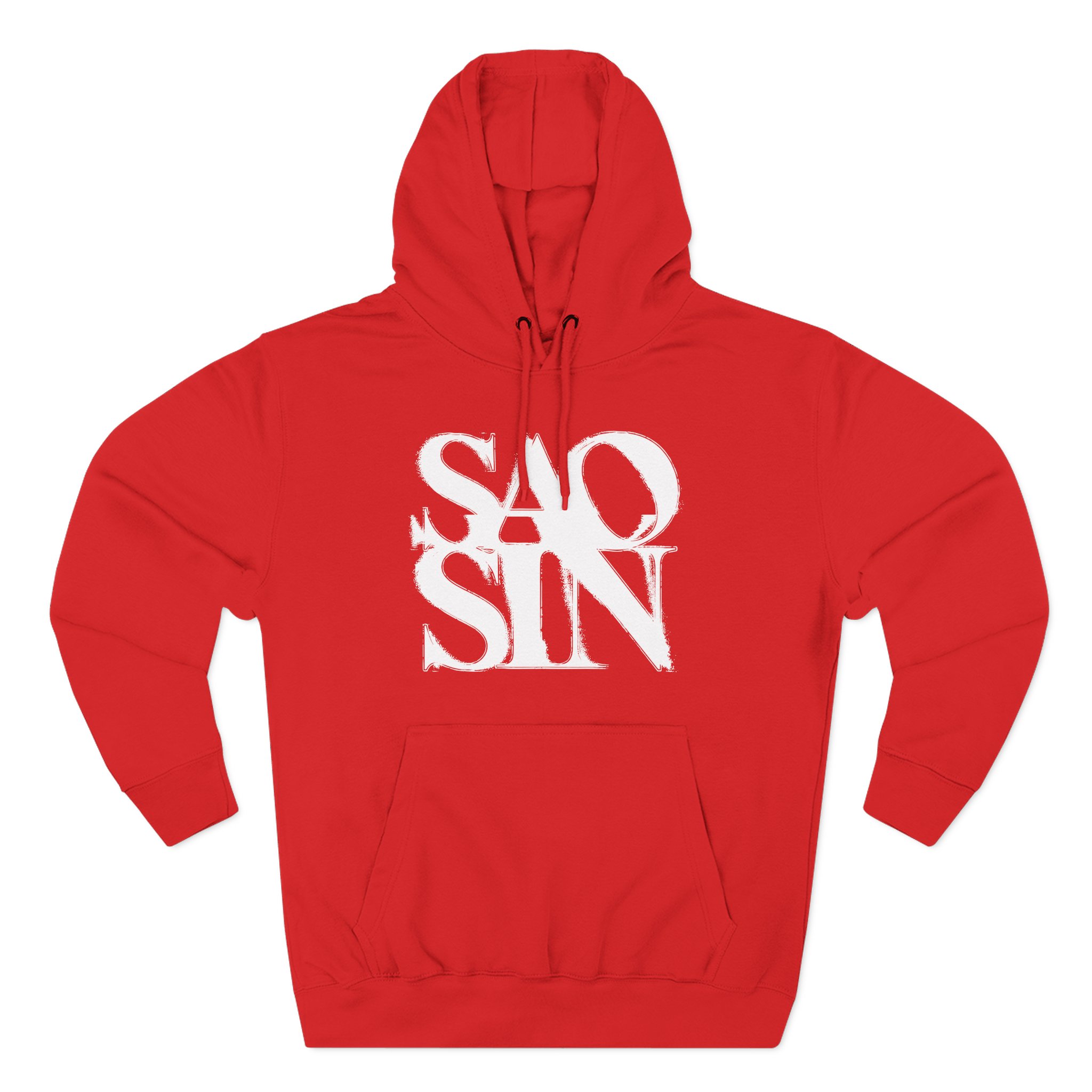 Saosin - Stacked Three-Panel Fleece Hoodie