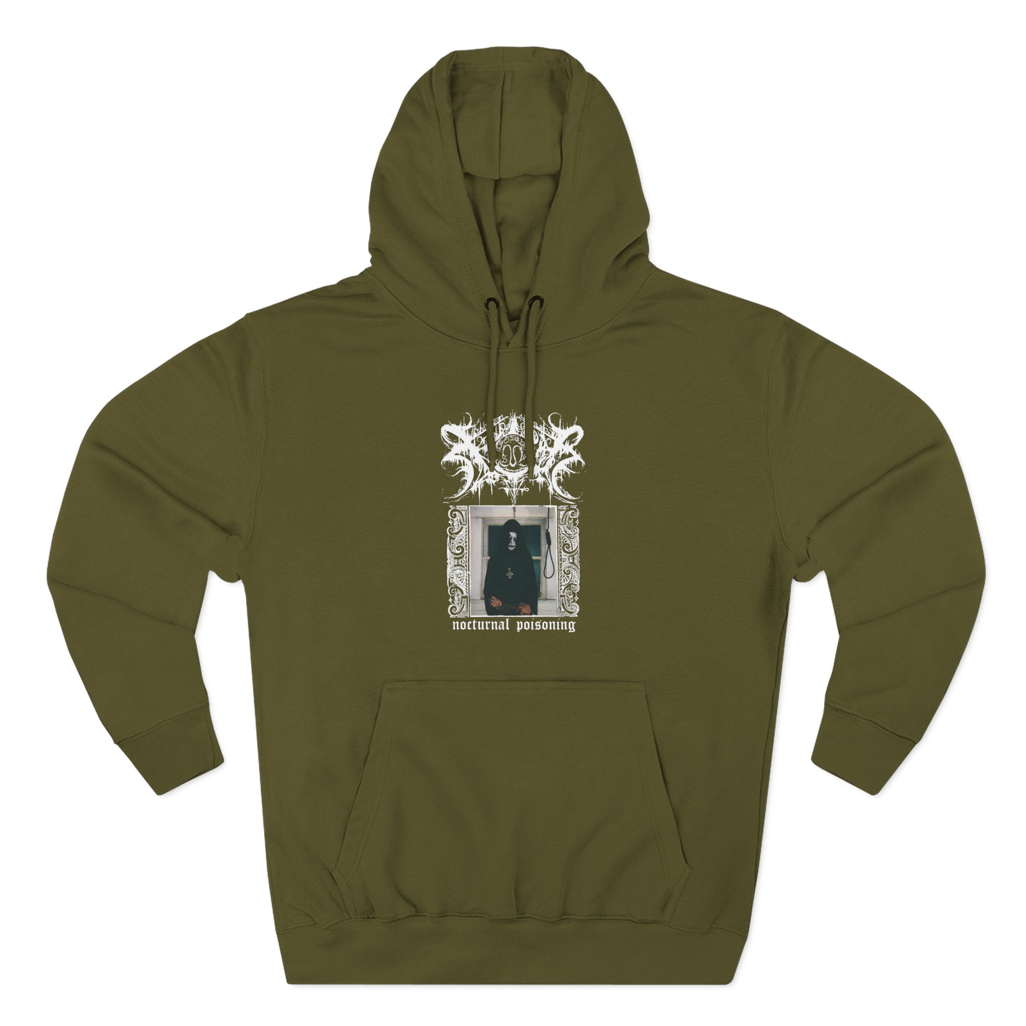 Xasthur Nocturnal Three-Panel Fleece Hoodie