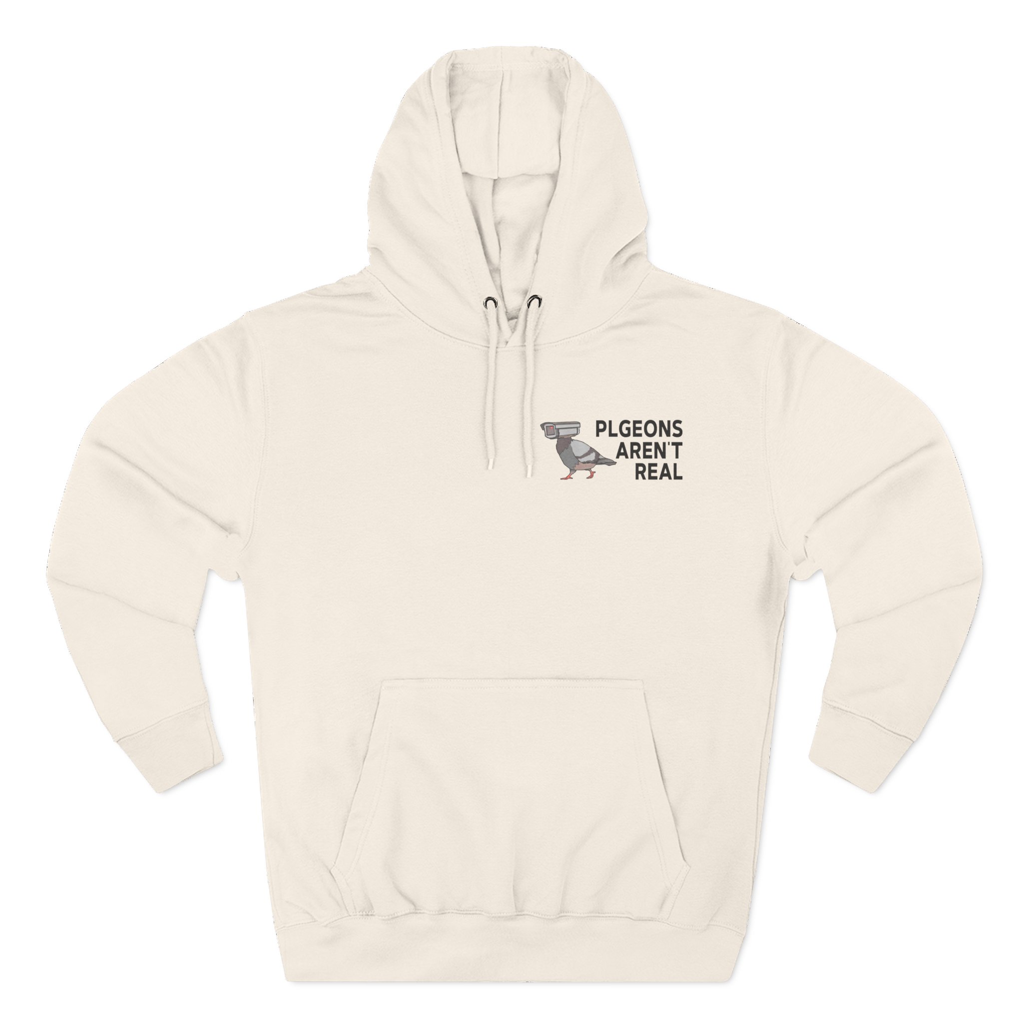 Birds Arent Real Three-Panel Fleece Hoodie