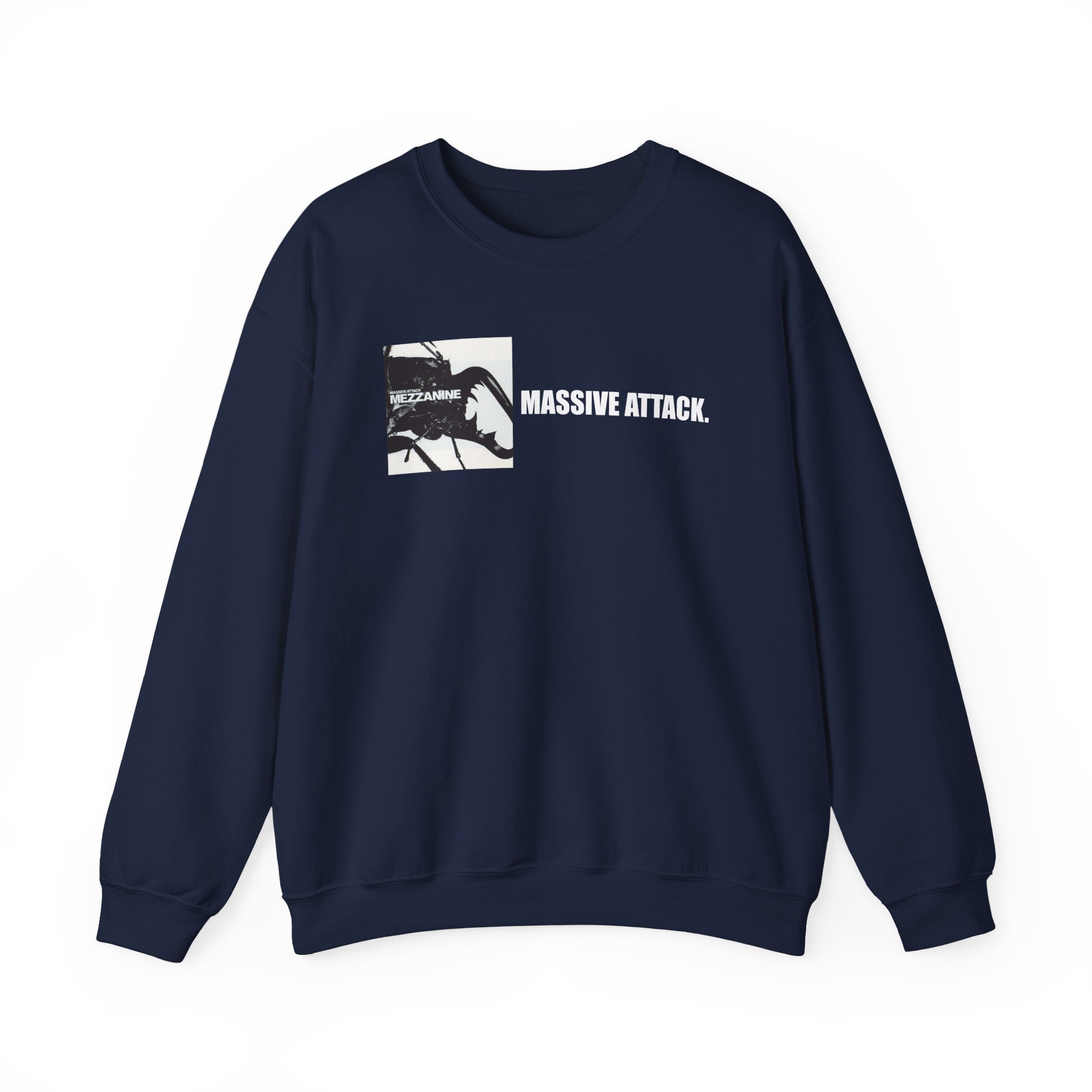 Massive Attack Unisex Heavy Blendâ„¢ Crewneck Sweatshirt