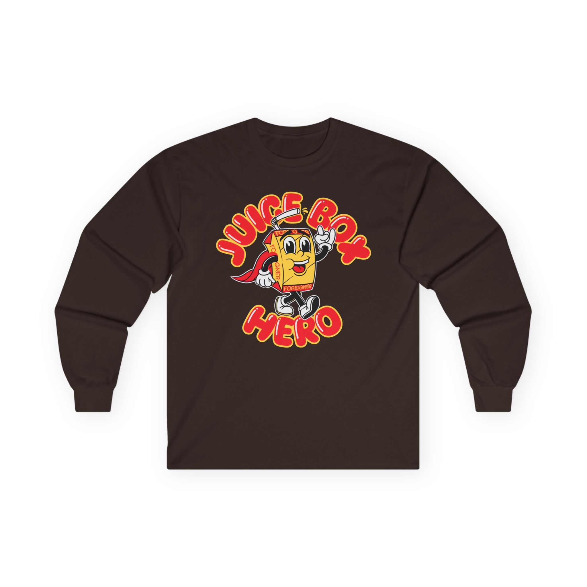 Foreigner Juicebox Hero Unisex Ultra Cotton Long Sleeve Tee