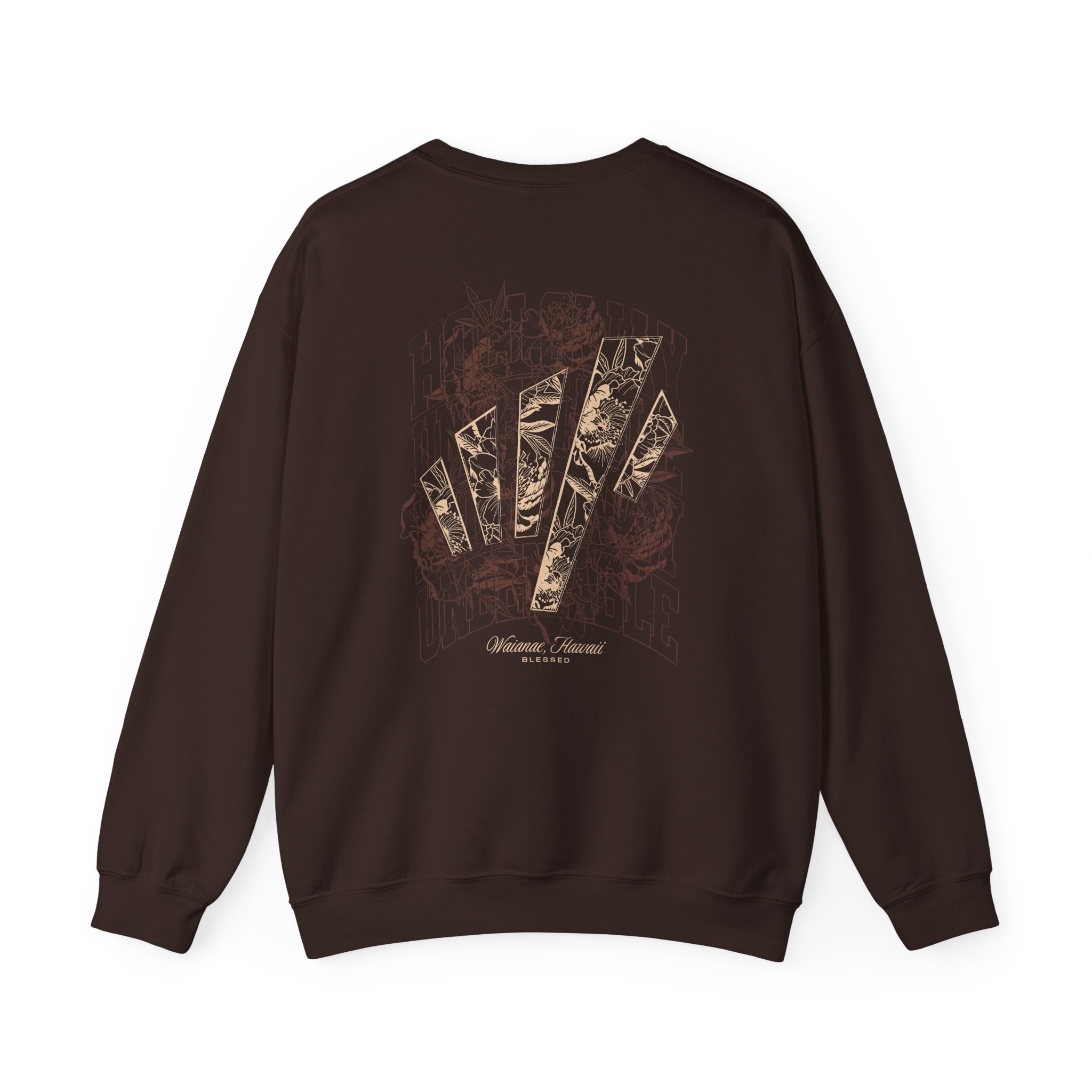 Max Holloway Undeniable Burgundy Unisex Heavy Blendâ„¢ Crewneck Sweatshirt
