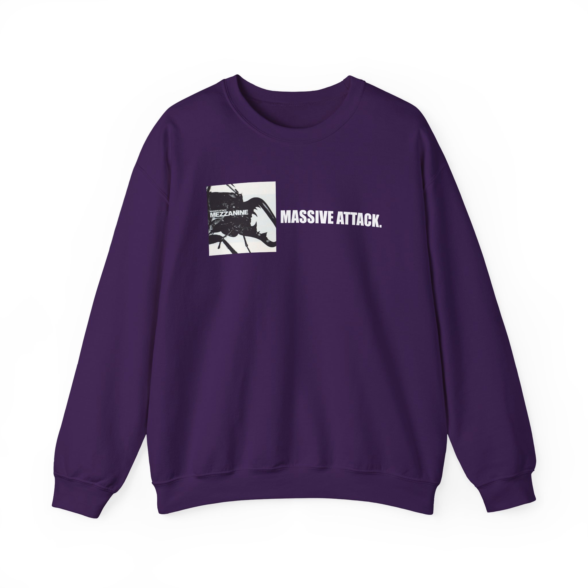 Massive Attack Unisex Heavy Blendâ„¢ Crewneck Sweatshirt