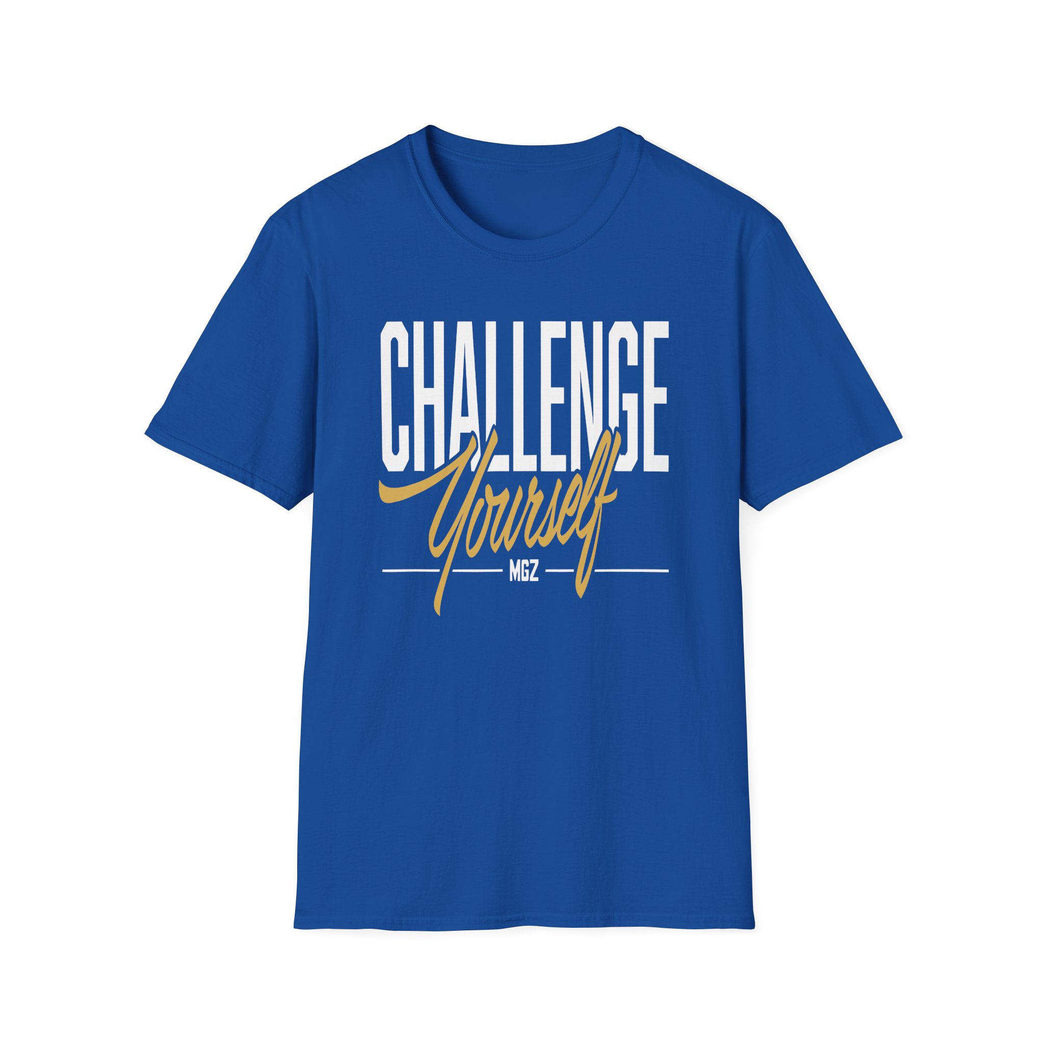 Morgz Mgz Challenge Yourself Unisex Softstyle T-Shirt