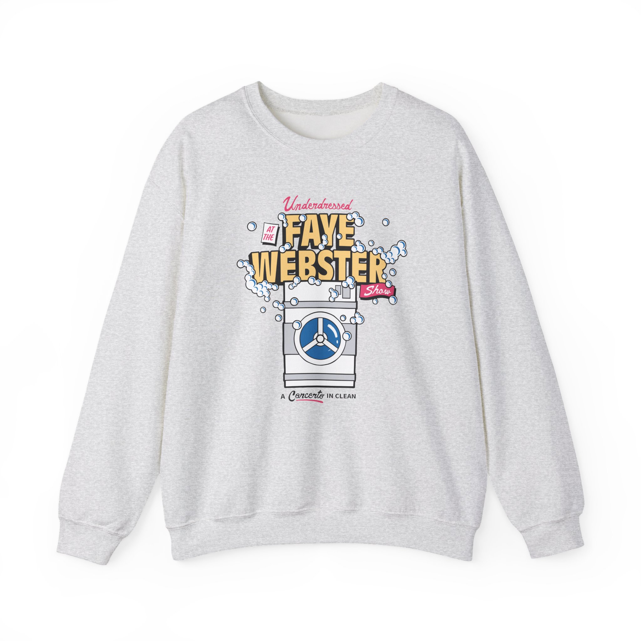 Faye Webster Laundrette Unisex Heavy Blendâ„¢ Crewneck Sweatshirt