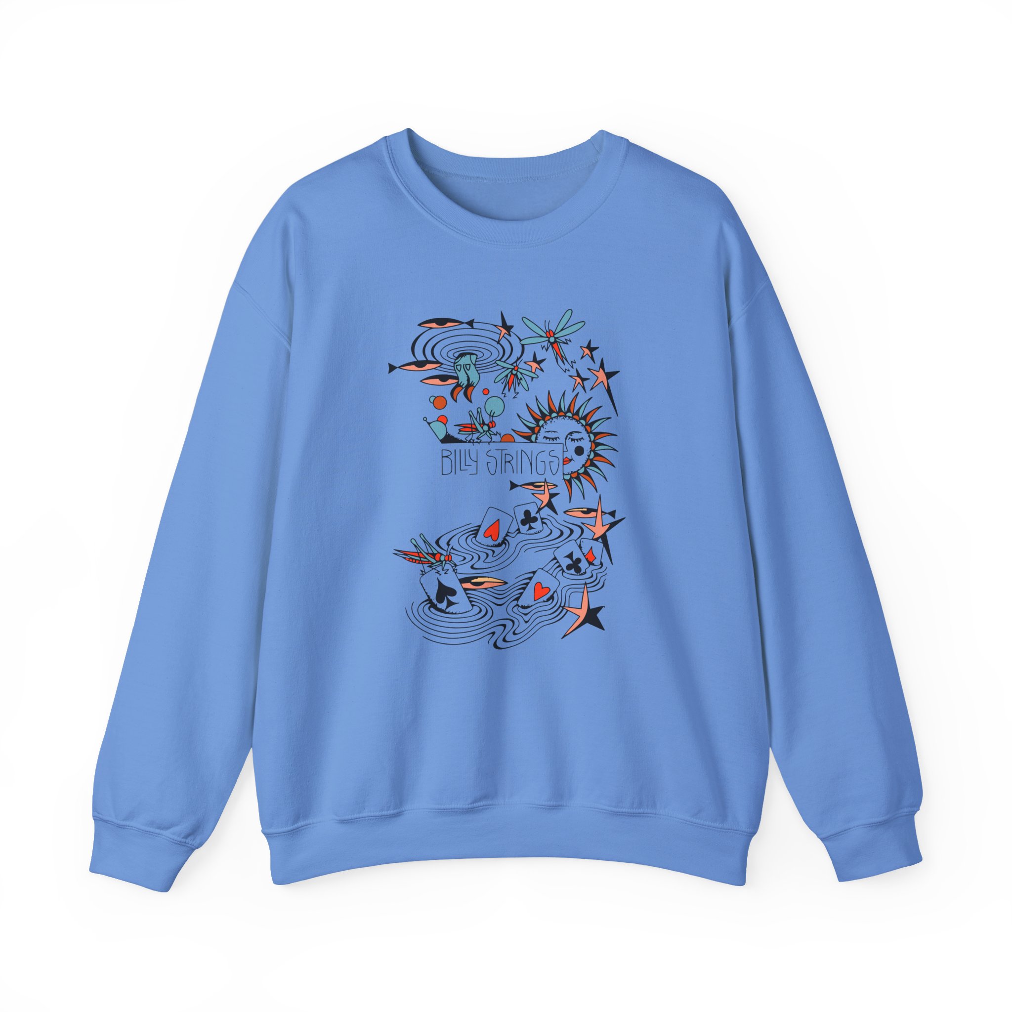 Billy Strings River of Cards Unisex Heavy Blendâ„¢ Crewneck Sweatshirt