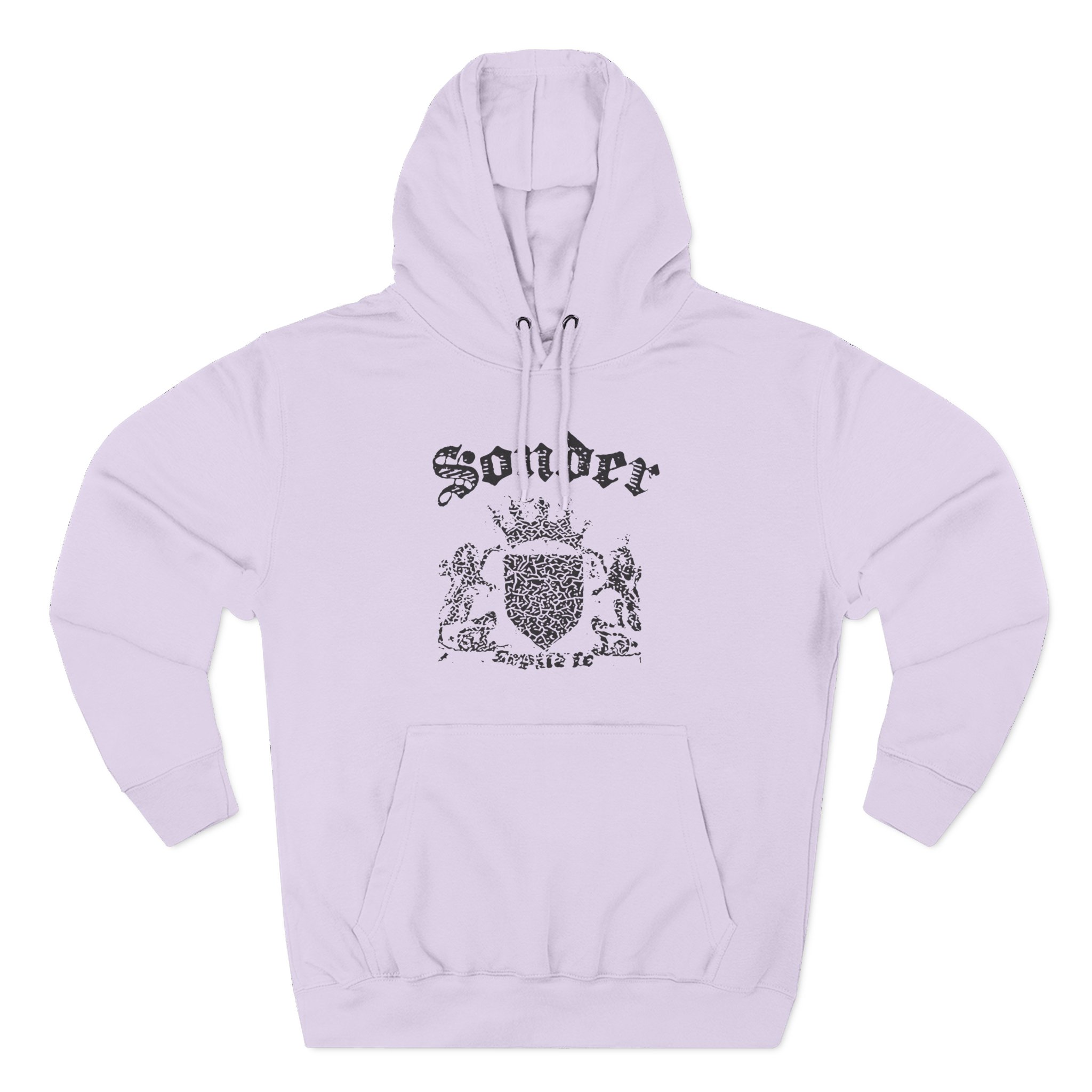 Sonder Crest Three-Panel Fleece Hoodie