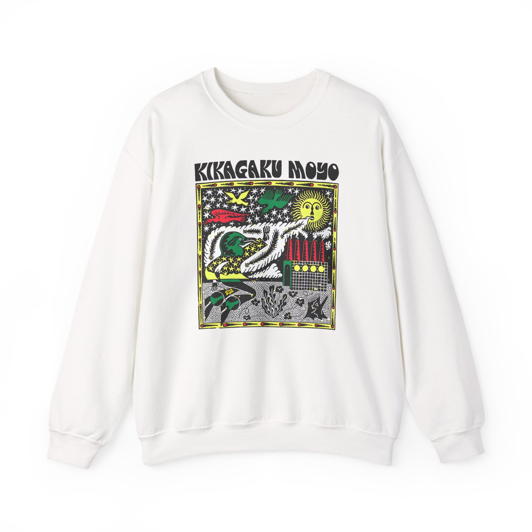 Kikagaku Moyo Unisex Heavy Blendâ„¢ Crewneck Sweatshirt