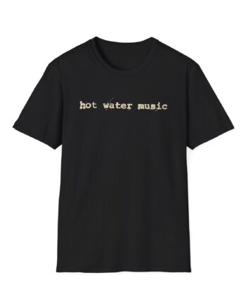 Hot Water Music Logo Unisex Softstyle T-Shirt