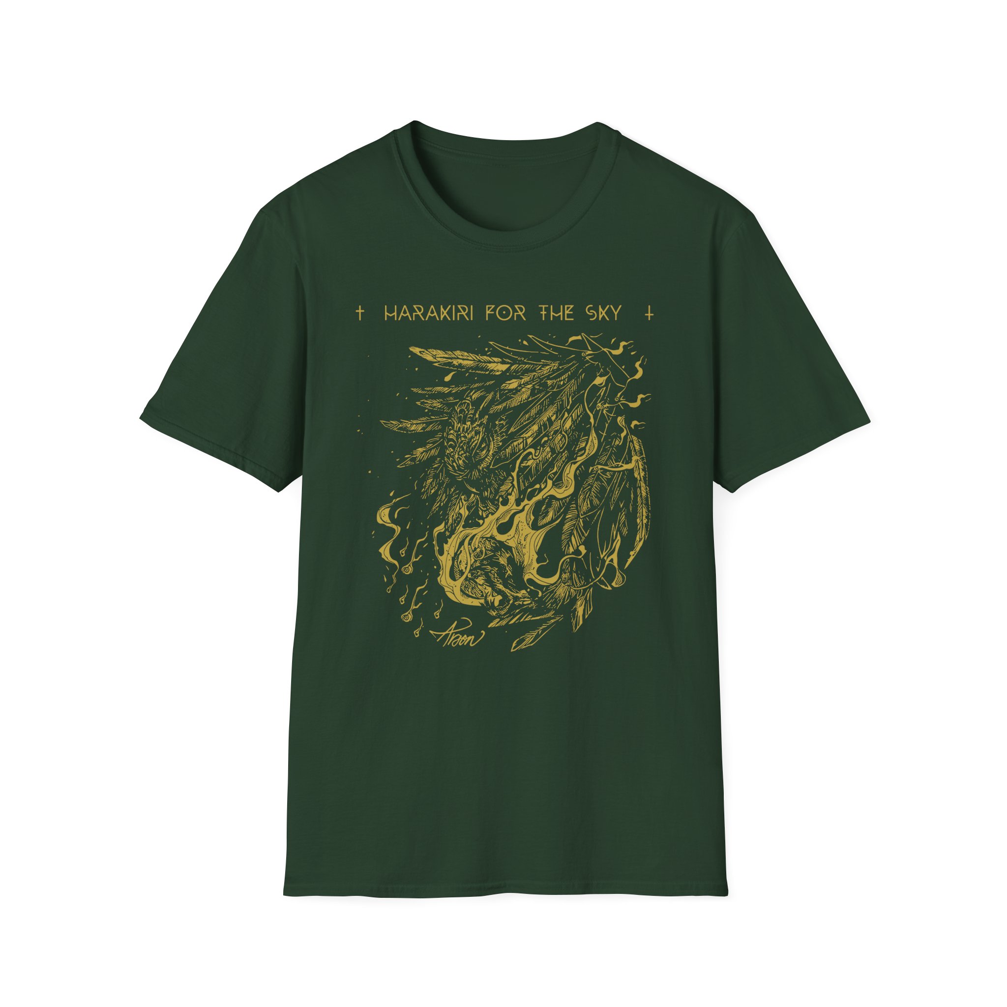 Harakiri For The Sky Feather Unisex Softstyle T-Shirt
