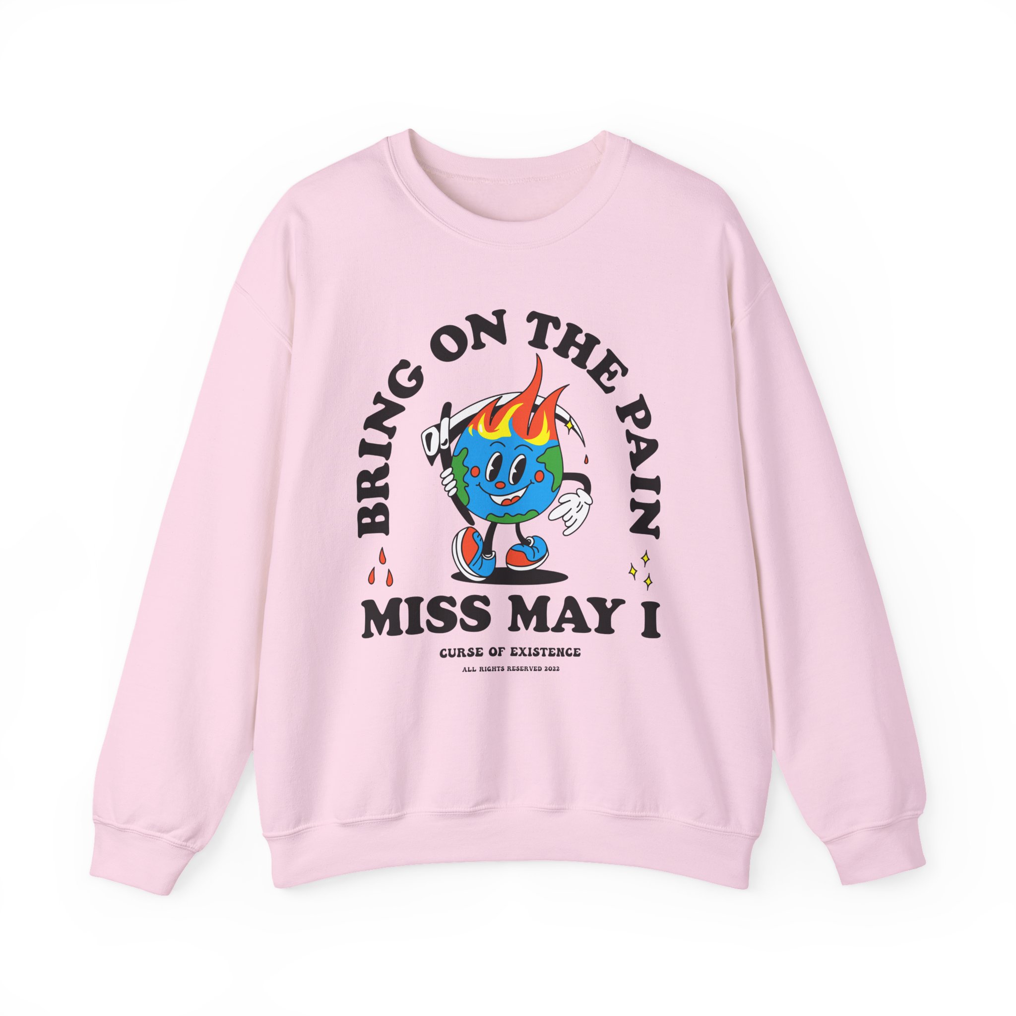 Miss May I Mr. Pain Toddler Unisex Heavy Blendâ„¢ Crewneck Sweatshirt