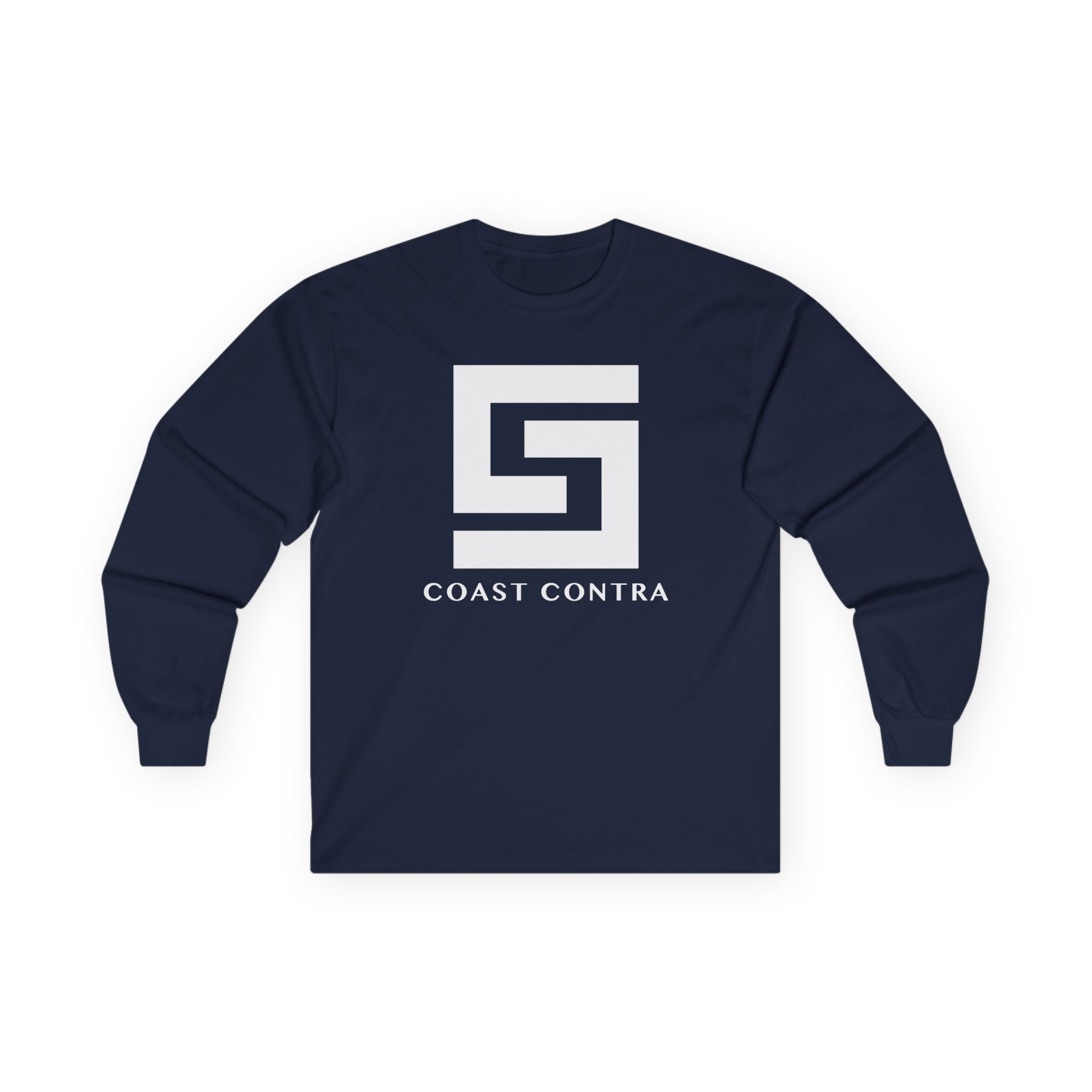 Coast Contra Logo Unisex Ultra Cotton Long Sleeve Tee
