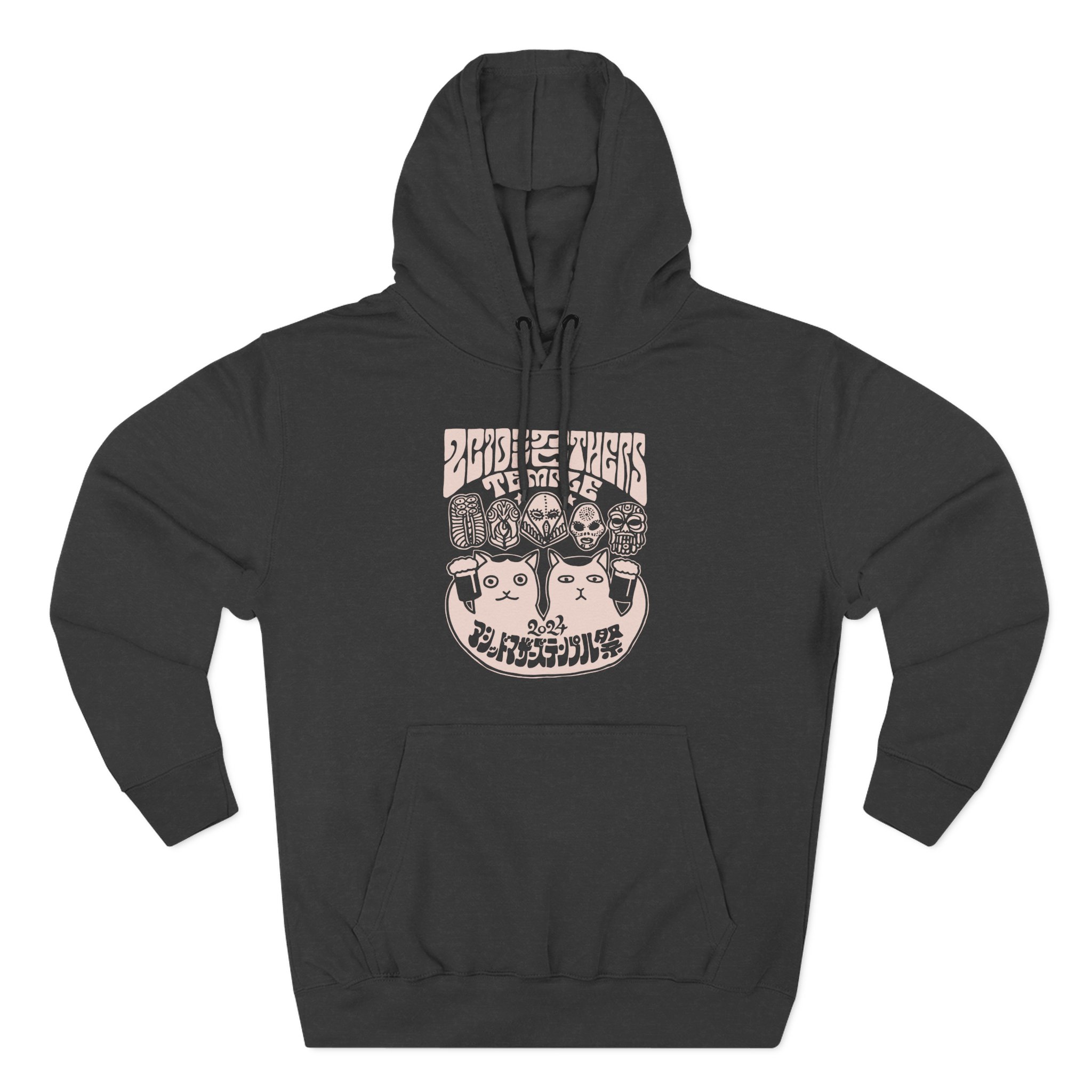 Acid Mothers Temple Three-Panel Fleece Hoodie